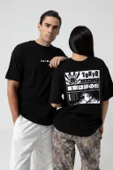 Tokyo Oversize Siyah T-Shirt