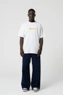 Tropical Oversize Beyaz T-Shirt