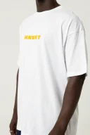 Tropical Oversize Beyaz T-Shirt