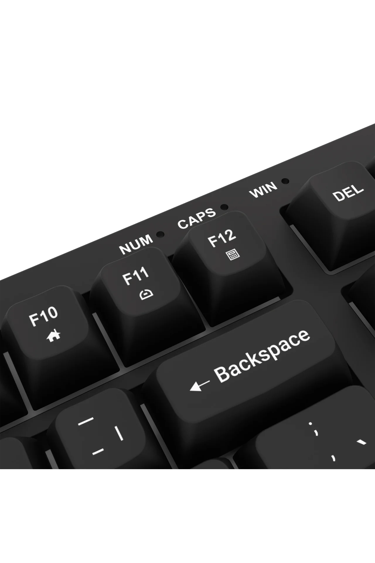 HK210 Membrane Rainbow Type C Kablolu Siyah Full Türkçe Gaming Oyuncu Klavye