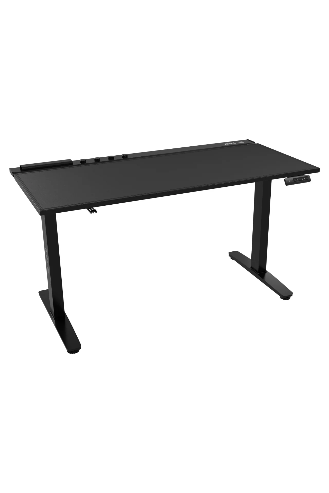 ION S Çift Motorlu Yükseklik Ayarlı 160x70 Siyah Renk Çalışma ve Oyuncu Masası