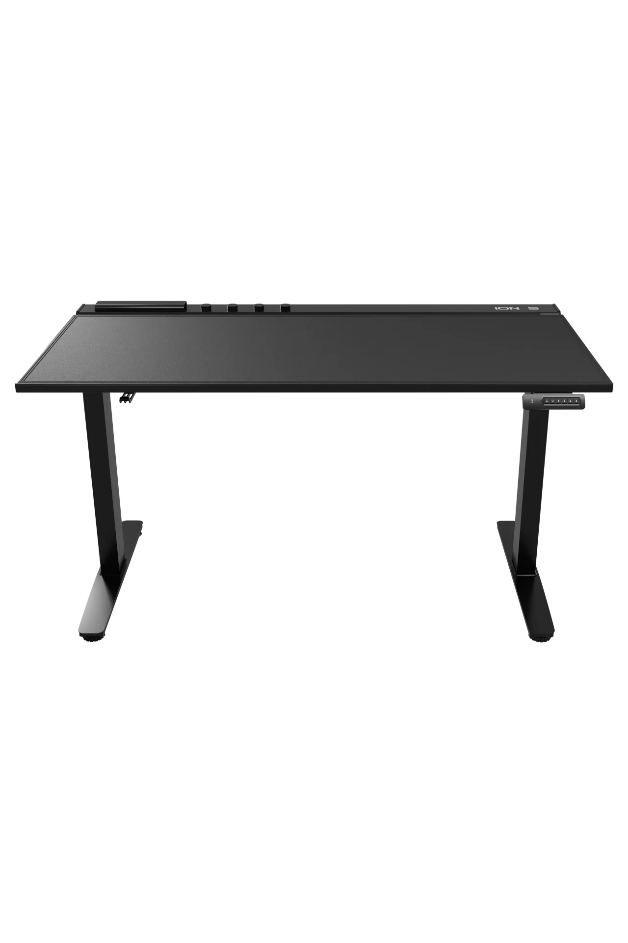 ION S Çift Motorlu Yükseklik Ayarlı 160x70 Siyah Renk Çalışma ve Oyuncu Masası