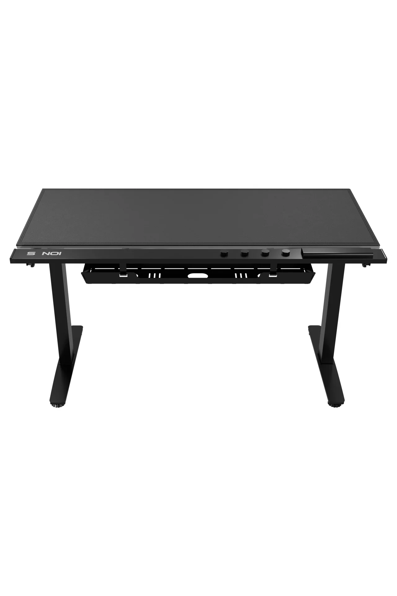 ION S Çift Motorlu Yükseklik Ayarlı 160x70 Siyah Renk Çalışma ve Oyuncu Masası