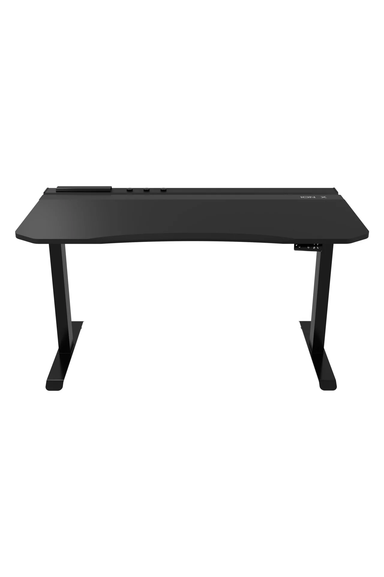 ION X Çift Motorlu Yükseklik Ayarlı 140x70 Siyah Renk Çalışma ve Oyuncu Masası