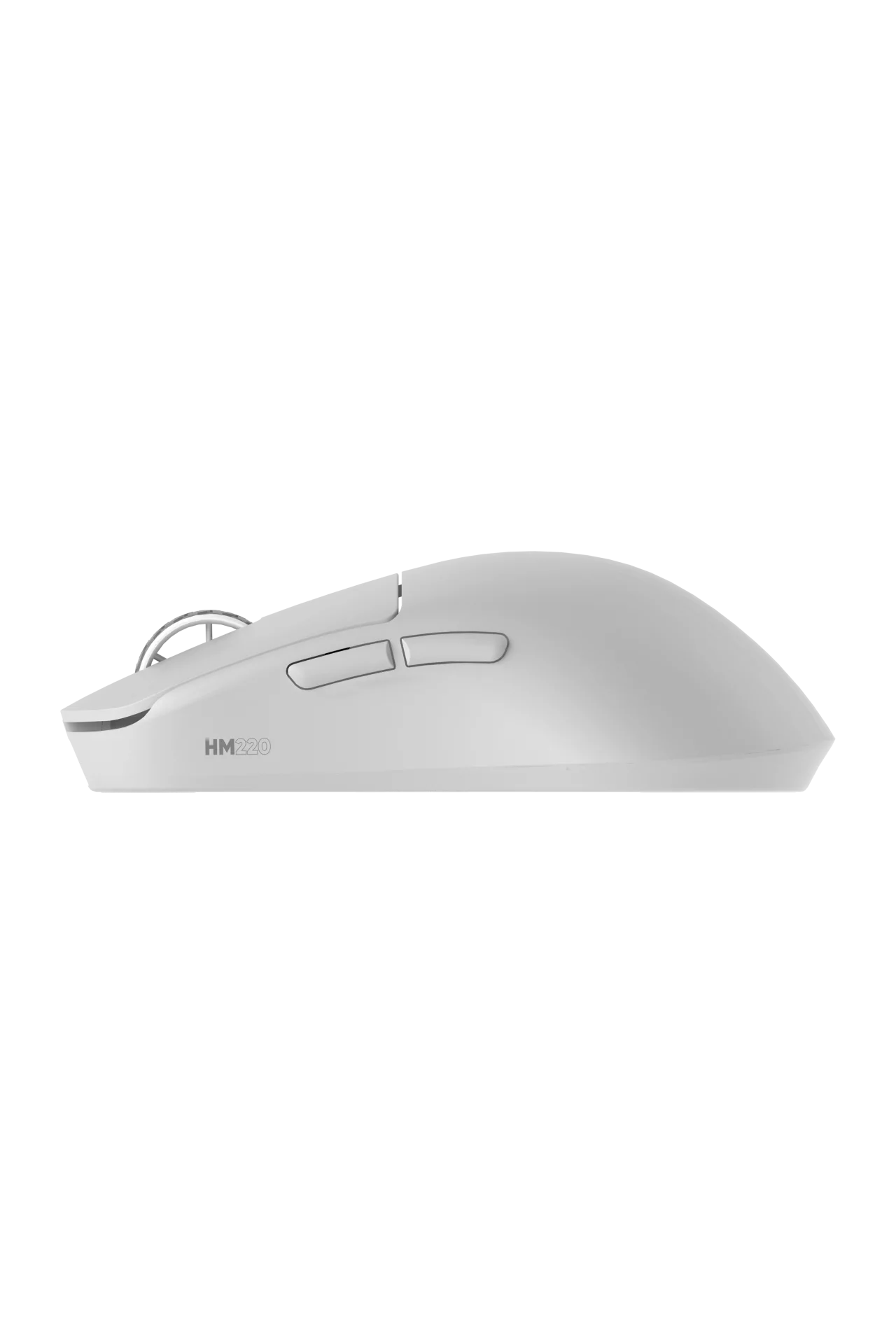 HM220 1K Hz 12000 DPI Tri-Mode Kablosuz/Bluetooth Beyaz Gaming Oyuncu Mouse