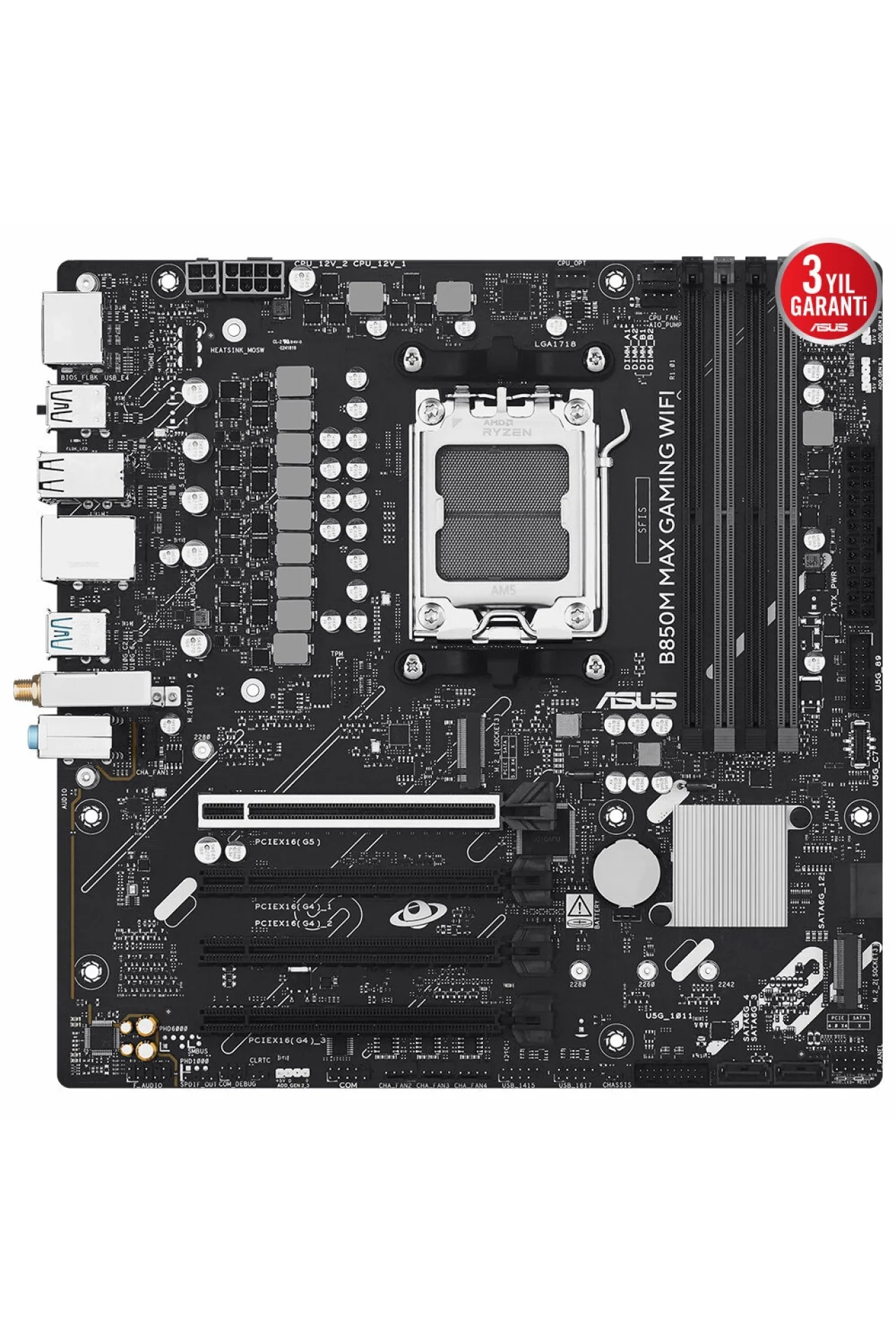 Asus B850M MAX Gaming WIFI Anakart