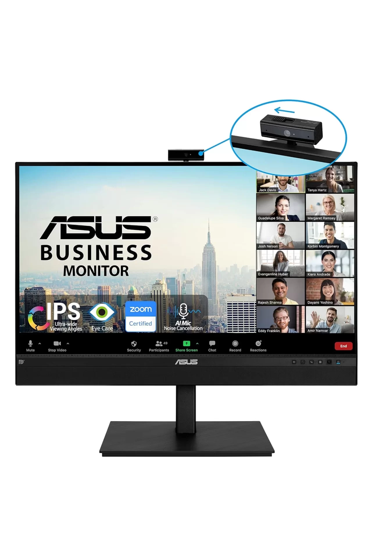 Asus BE27ACSBK 27 inç 60Hz 5ms 2K WQHD IPS Pivot Monitör