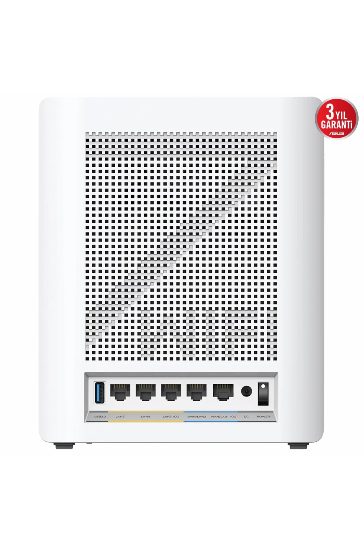 Asus ZenWiFi BQ16 BE25000 WiFi7 Quad Band Kablosuz Mesh Sistemi (Beyaz, Üçlü Paket)