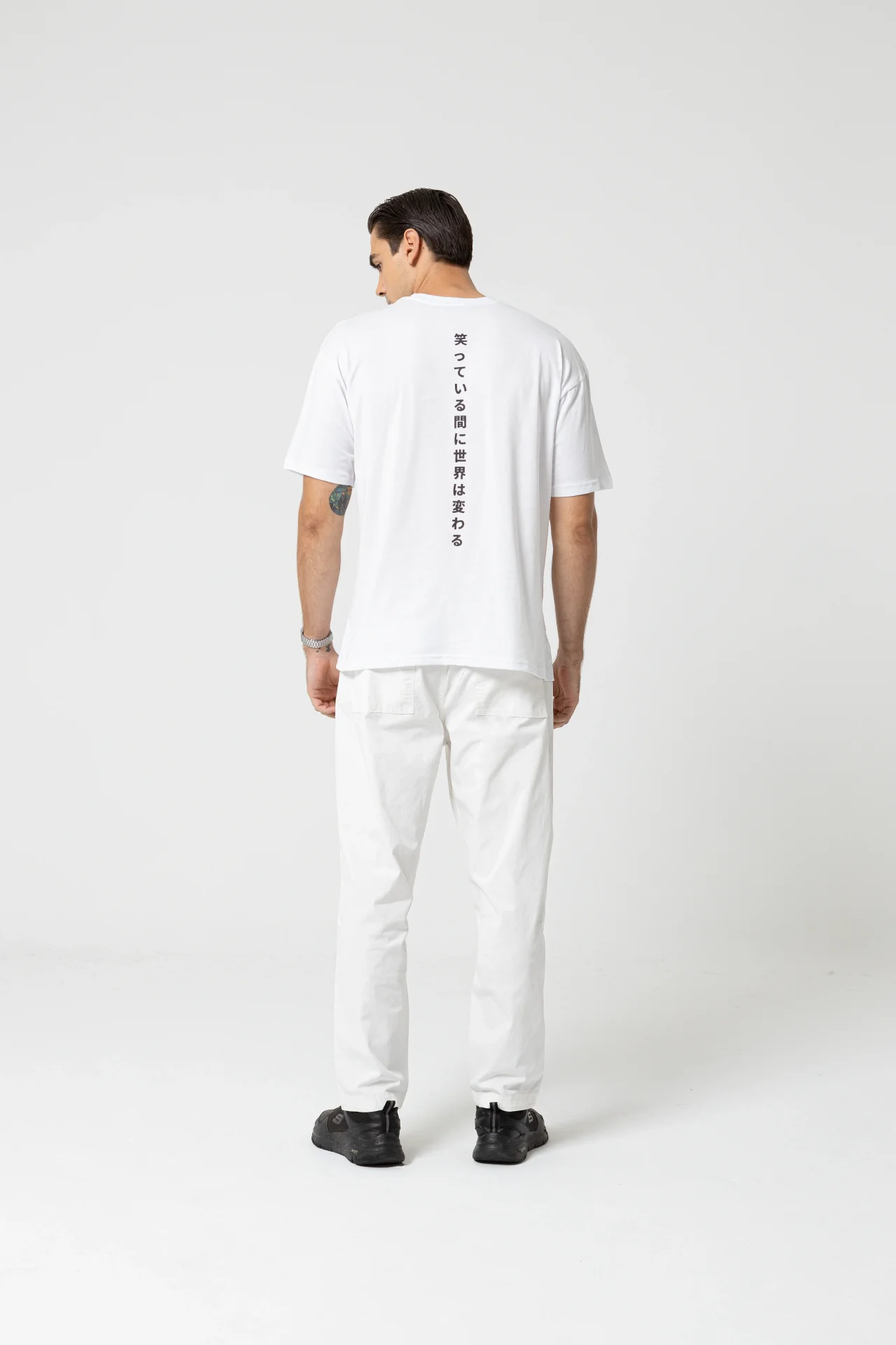 Brave Oversize Beyaz T-Shirt