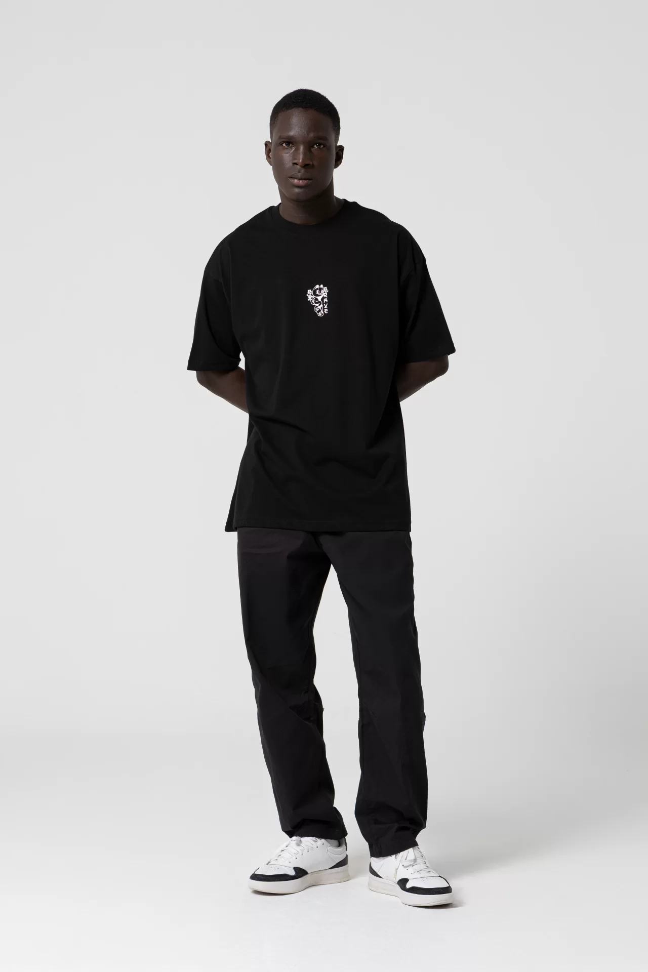 Brave Oversize Siyah T-Shirt