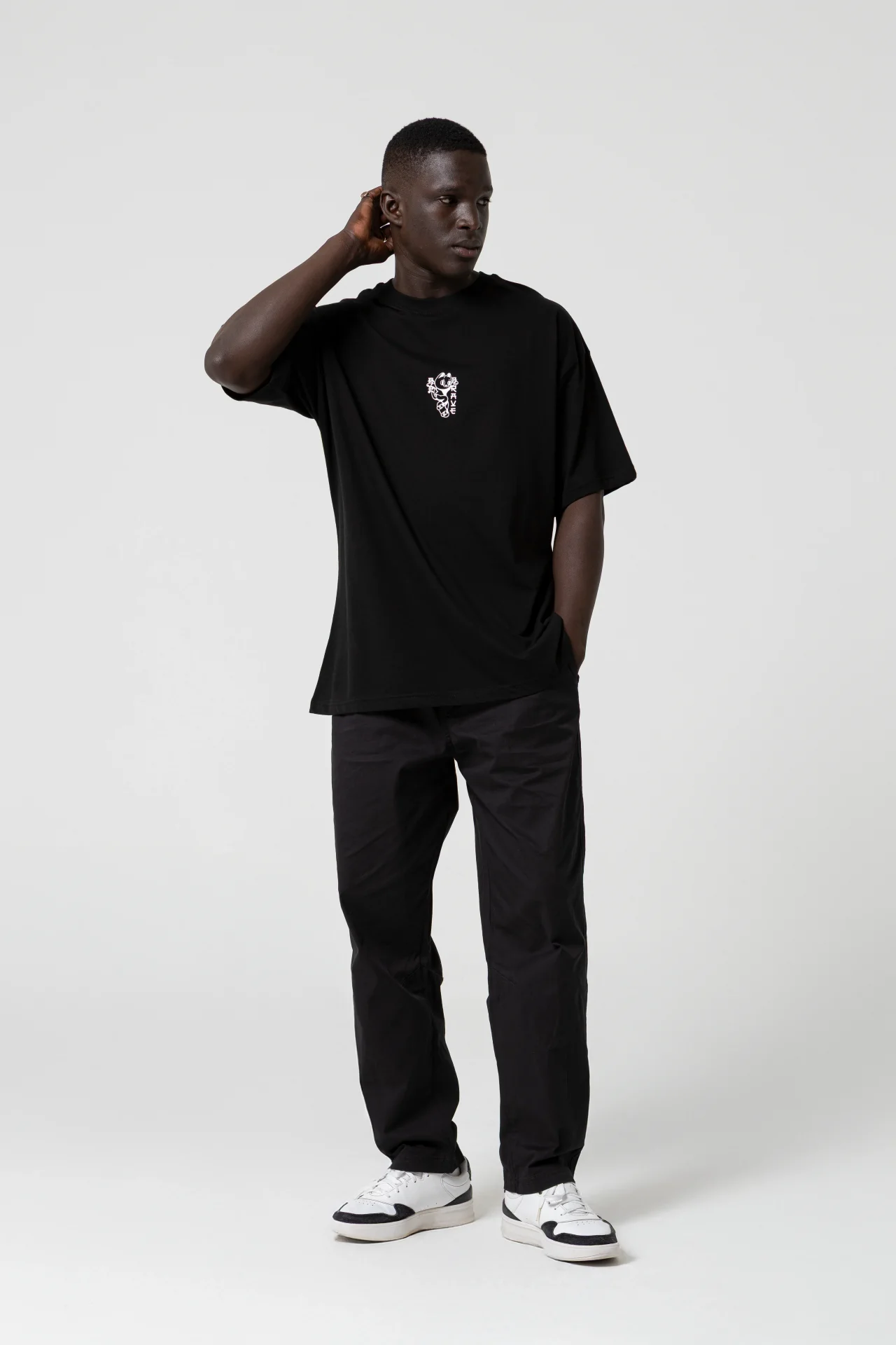 Brave Oversize Siyah T-Shirt