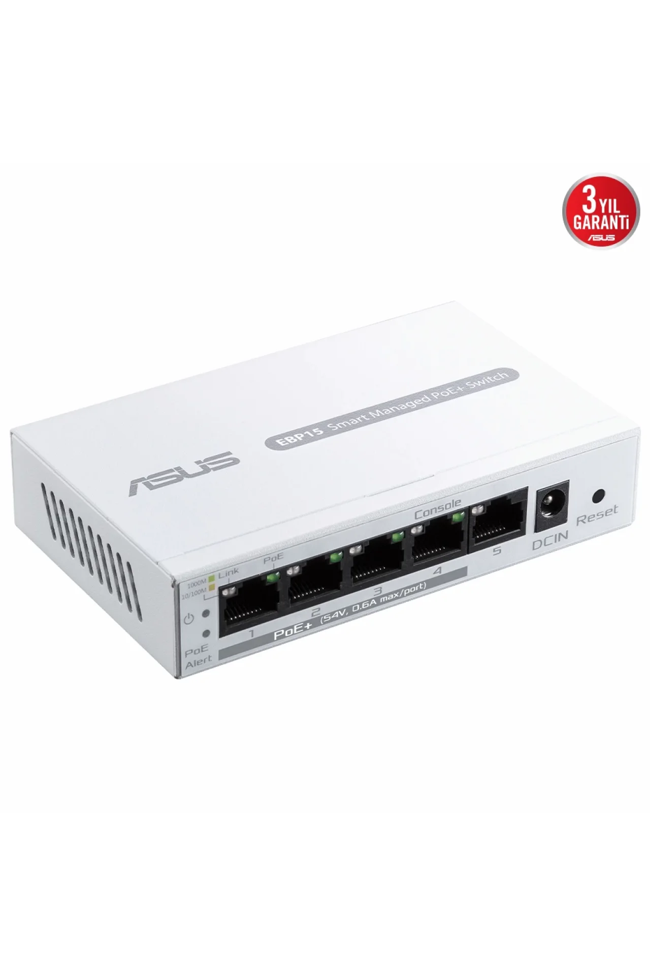Asus ExpertWiFi EBP15 5 Port Akıllı yönetilebilir Poe