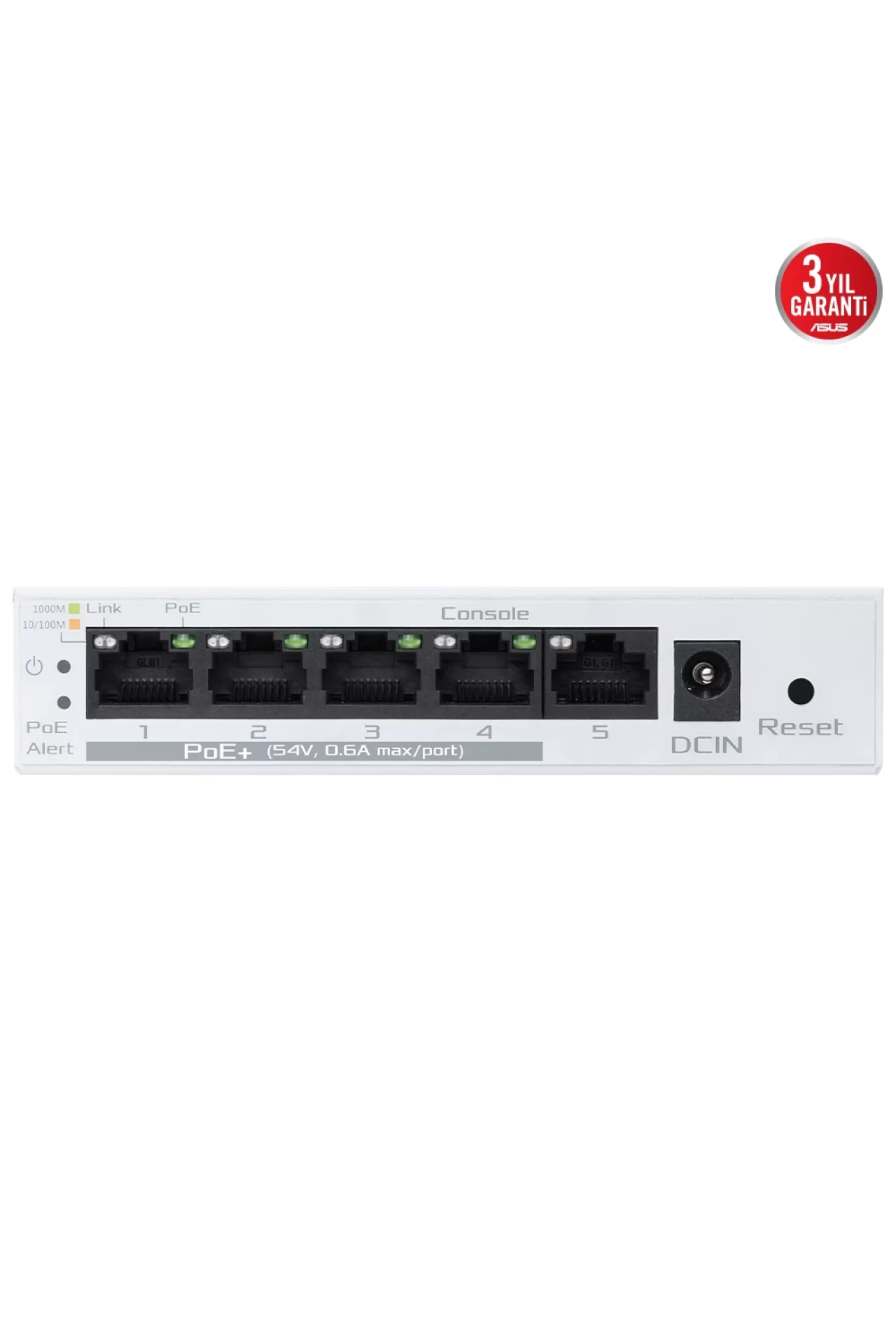 Asus ExpertWiFi EBP15 5 Port Akıllı yönetilebilir Poe