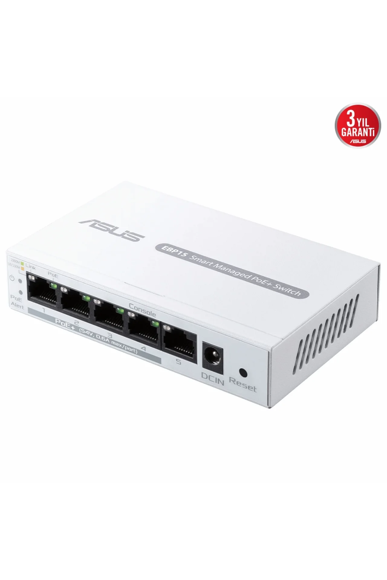 Asus ExpertWiFi EBP15 5 Port Akıllı yönetilebilir Poe