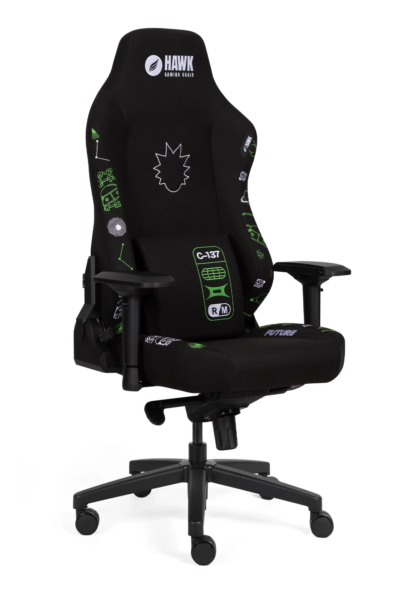 Future Rick and Morty v2 Kumaş Oyuncu Koltuğu