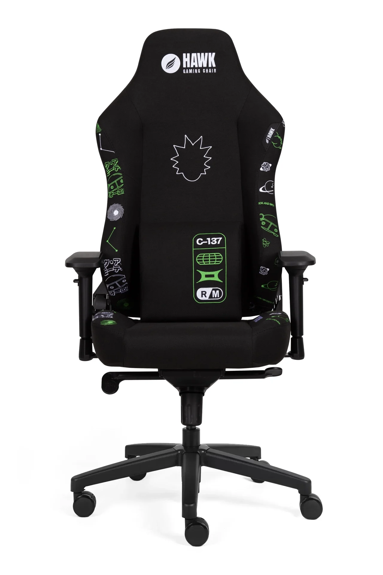 Future Rick and Morty v2 Kumaş Oyuncu Koltuğu