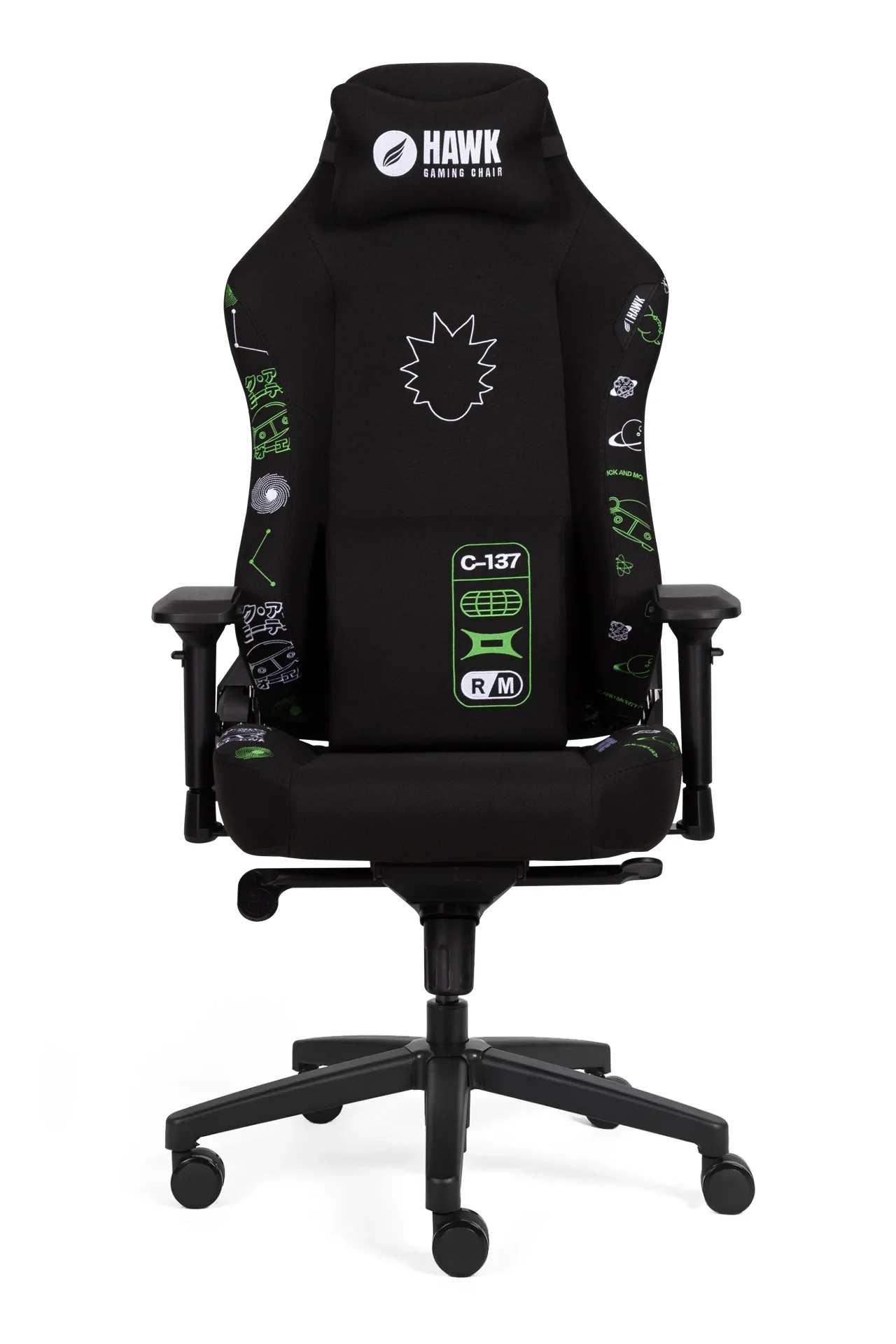 Future Rick and Morty v2 Kumaş Oyuncu Koltuğu