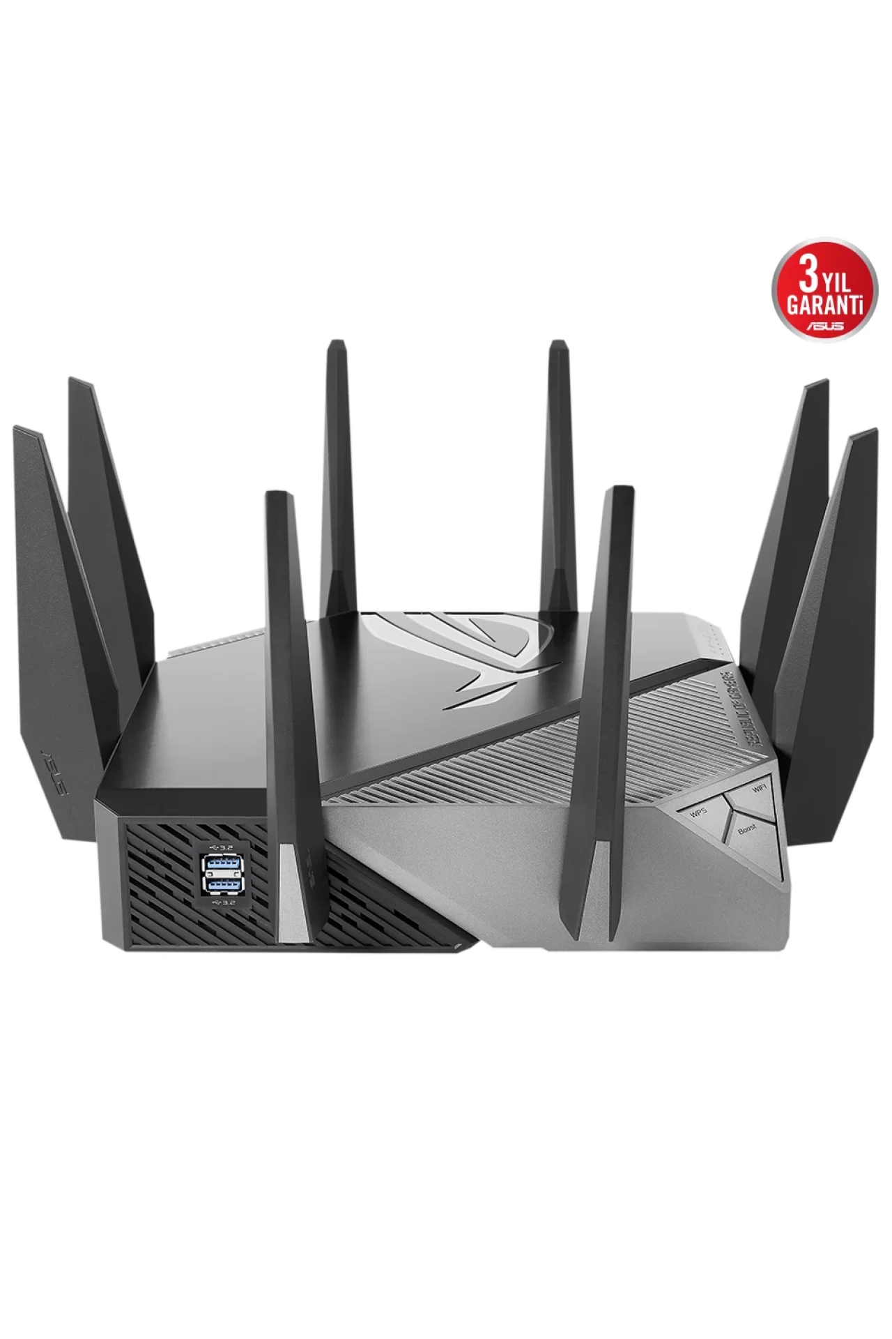Asus ROG Rapture GT-AXE11000 1148Mbps-4804Mbps-4804Mbps Tri-Bant Wi-Fi 6E Router