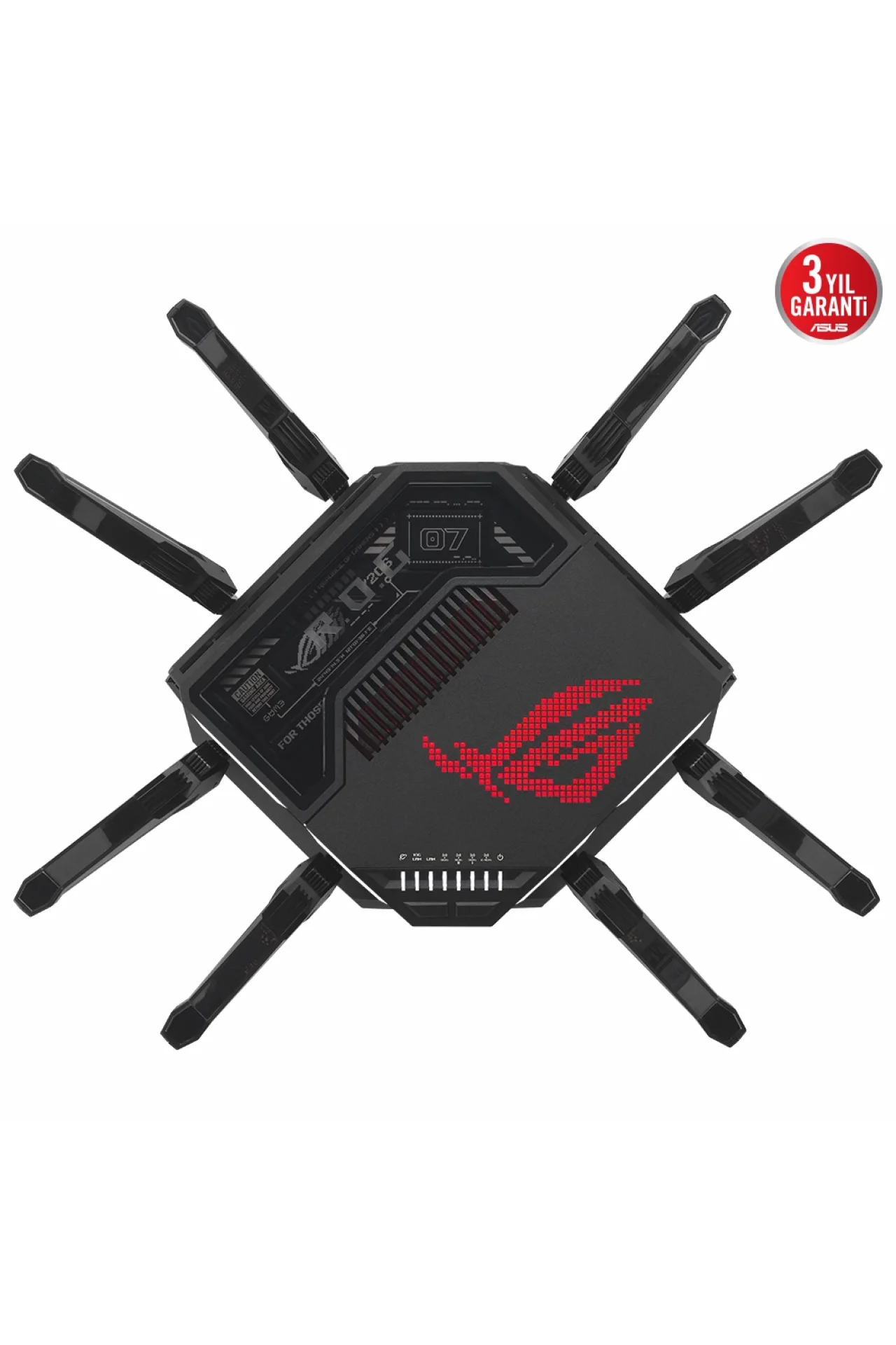 Asus ROG Rapture GT-BE98 Dört Bantlı WiFi 7 (802.11be) Gaming Router