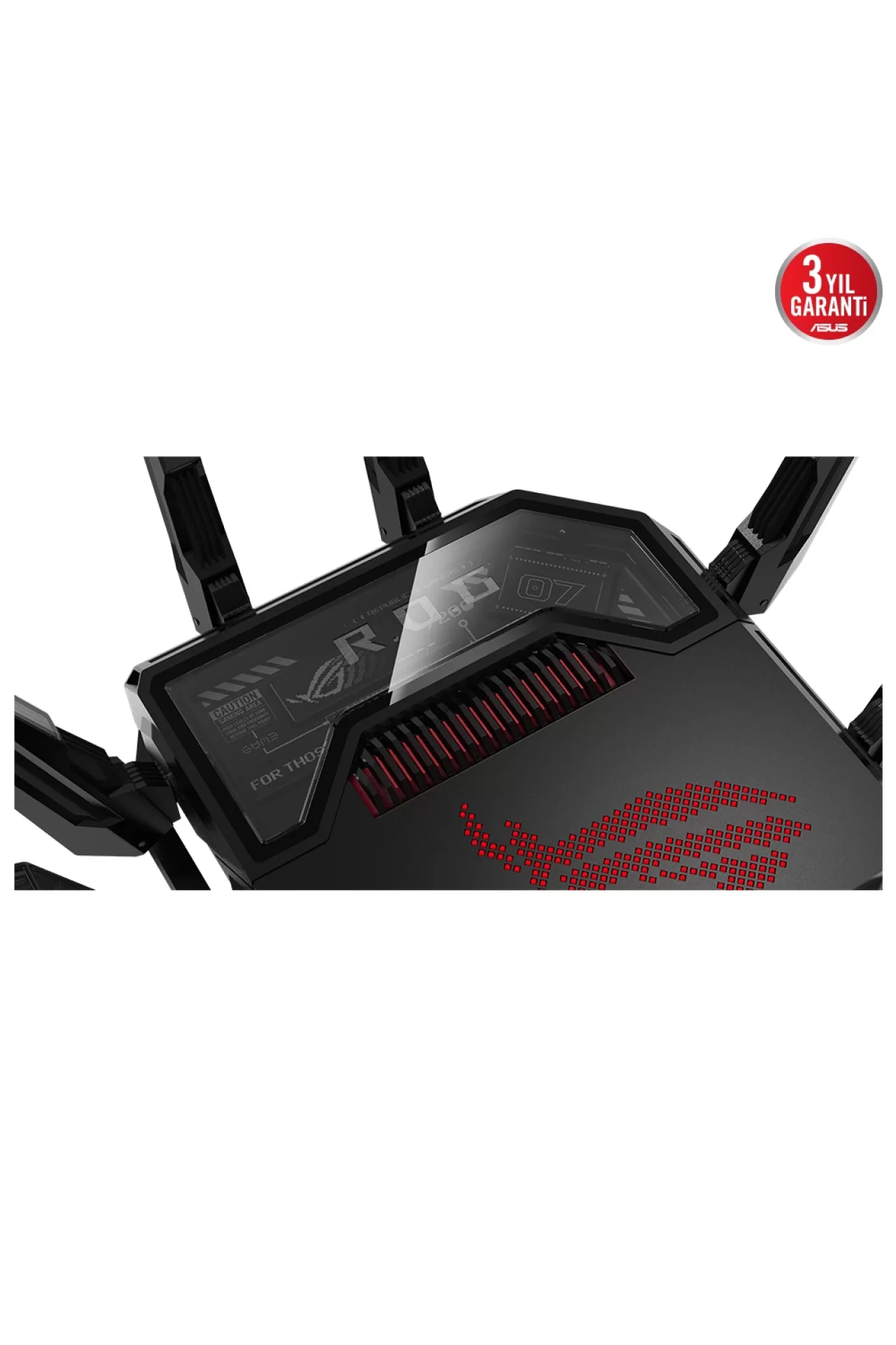 Asus ROG Rapture GT-BE98 Dört Bantlı WiFi 7 (802.11be) Gaming Router