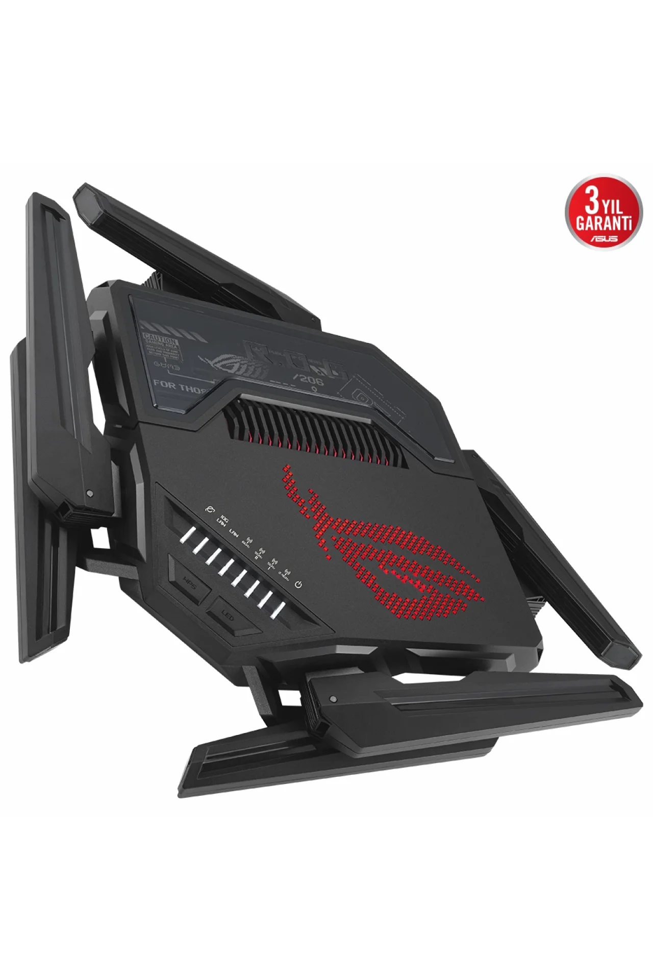 Asus ROG Rapture GT-BE98 Dört Bantlı WiFi 7 (802.11be) Gaming Router