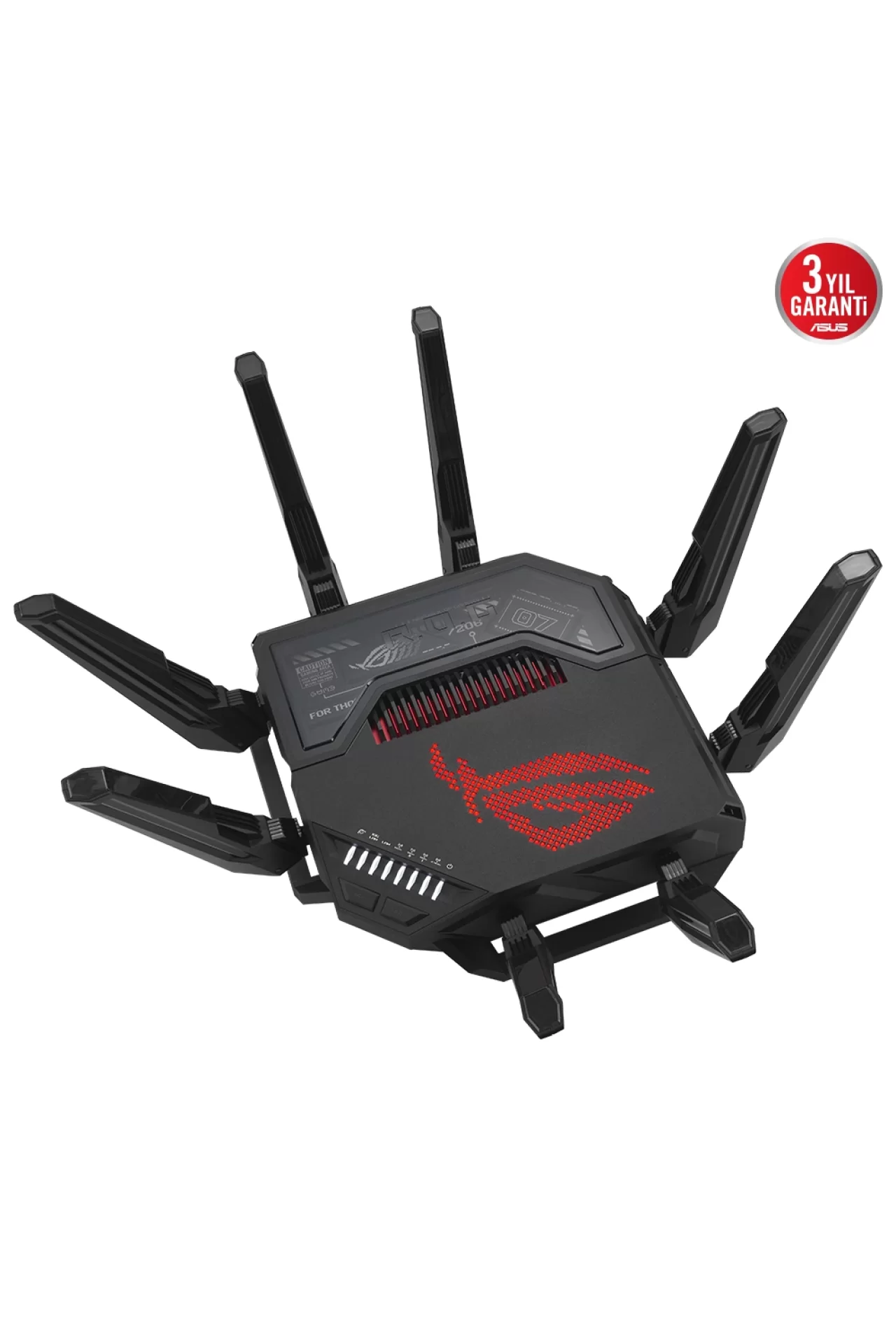 Asus ROG Rapture GT-BE98 Dört Bantlı WiFi 7 (802.11be) Gaming Router