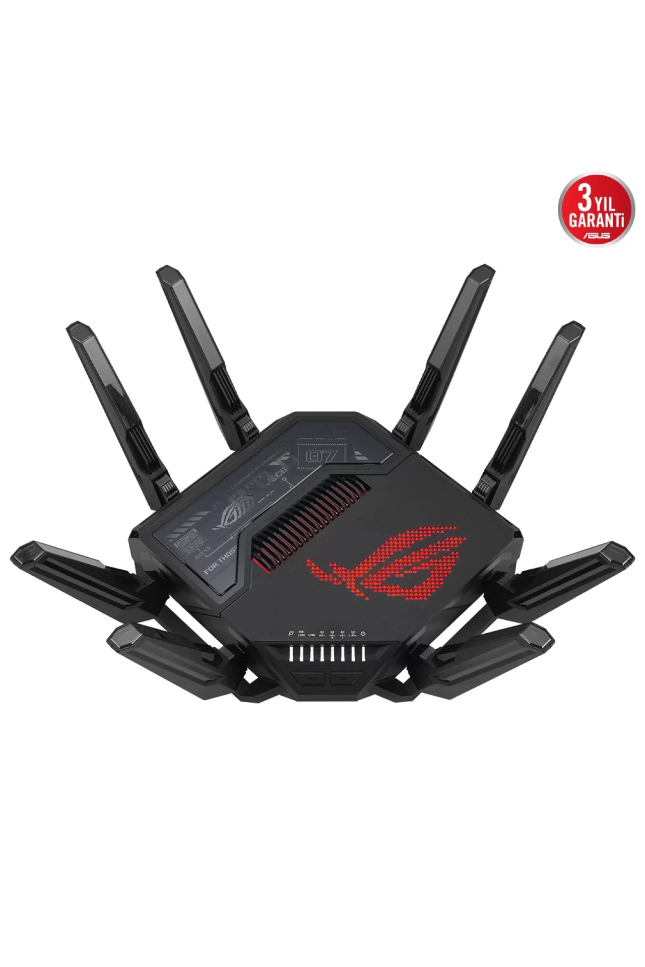 Asus ROG Rapture GT-BE98 Dört Bantlı WiFi 7 (802.11be) Gaming Router