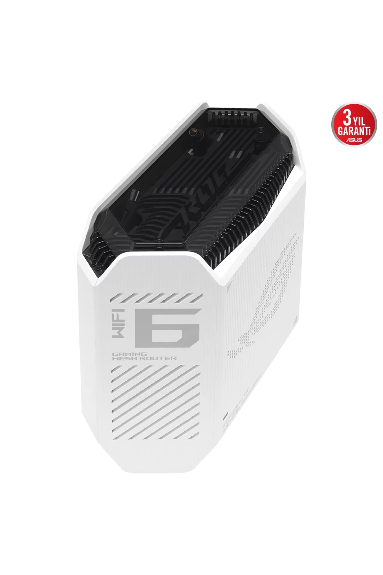 Asus ROG Rapture GT6 WiFi 6 Gigabit Tri Band AI Protection VPN Access Point Siyah Mesh Sistem (İkili Paket)