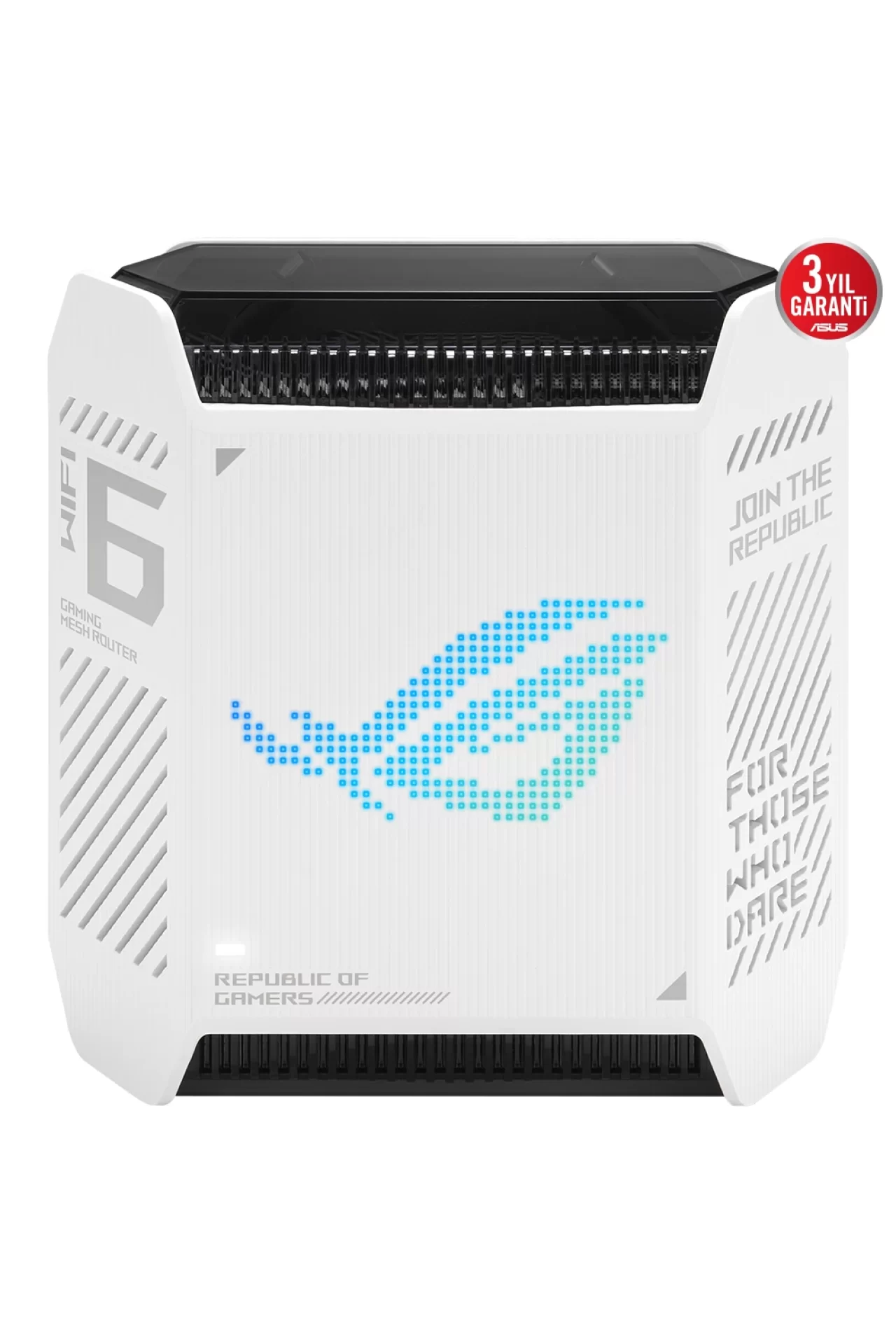Asus ROG Rapture GT6 WiFi 6 Gigabit Tri Band AI Protection VPN Access Point Siyah Mesh Sistem (İkili Paket)