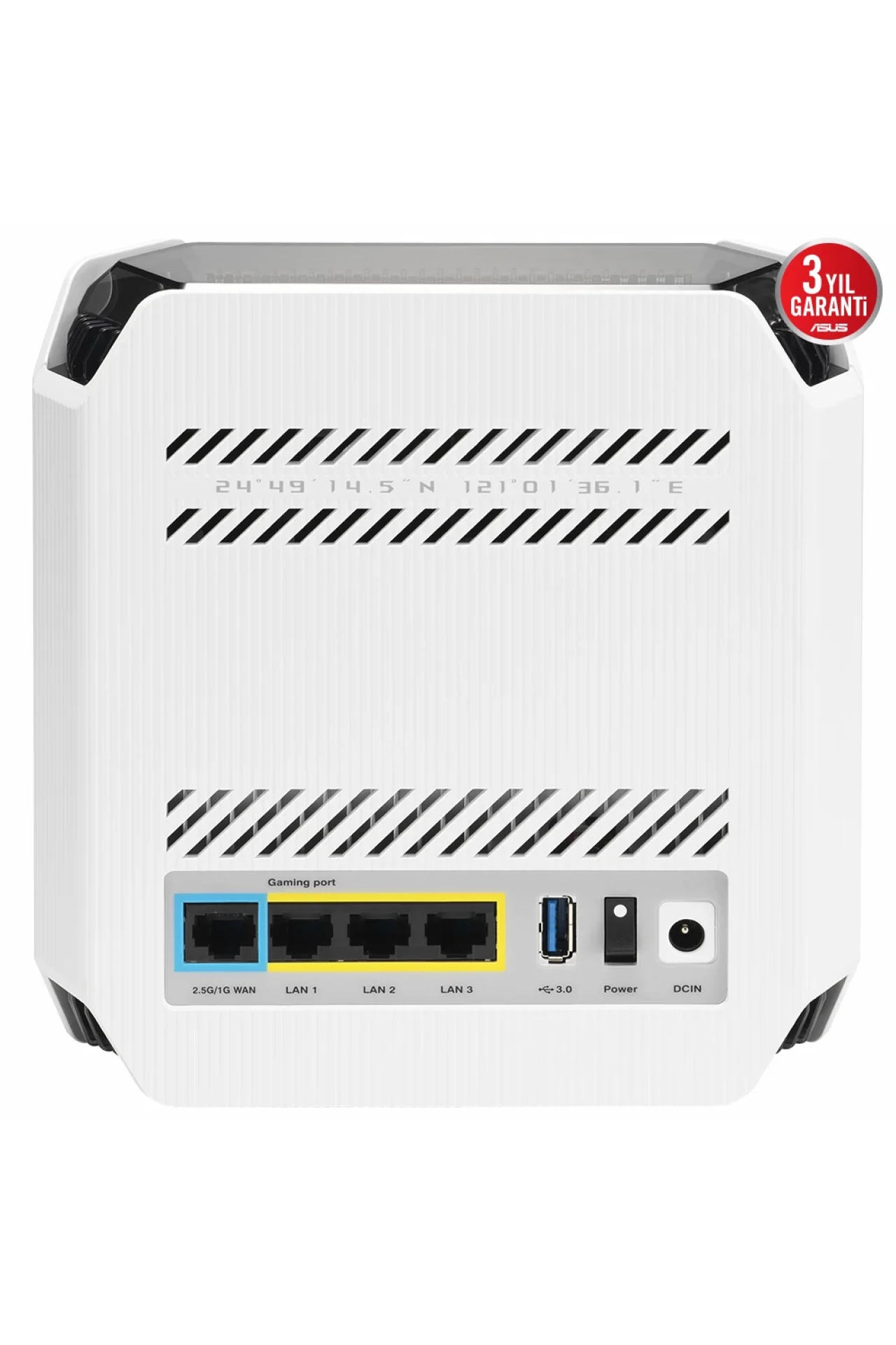 Asus ROG Rapture GT6 WiFi 6 Gigabit Tri Band AI Protection VPN Access Point Siyah Mesh Sistem (İkili Paket)