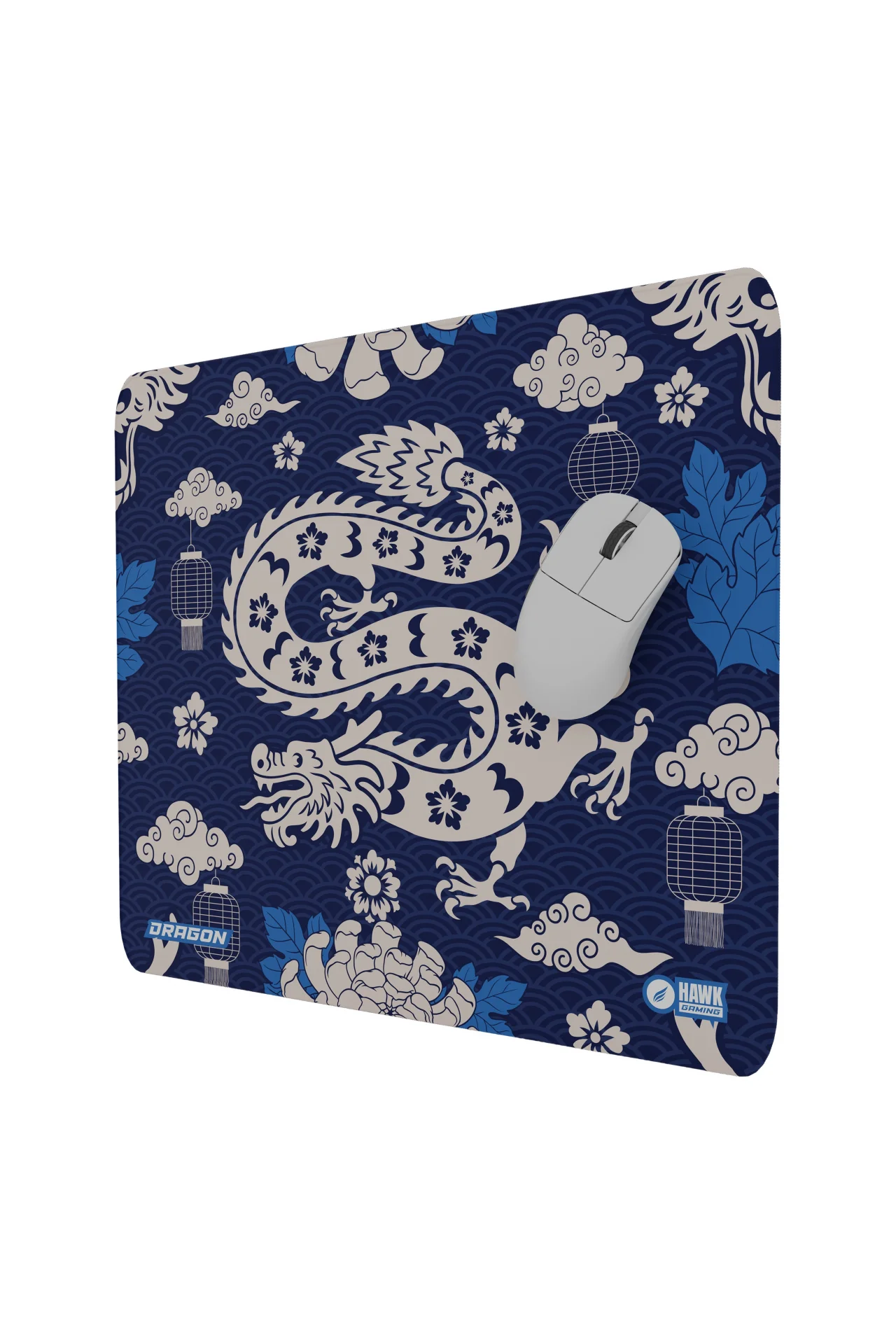 Hawk Blue Dragon 2mm 45x40 Mouse Pad