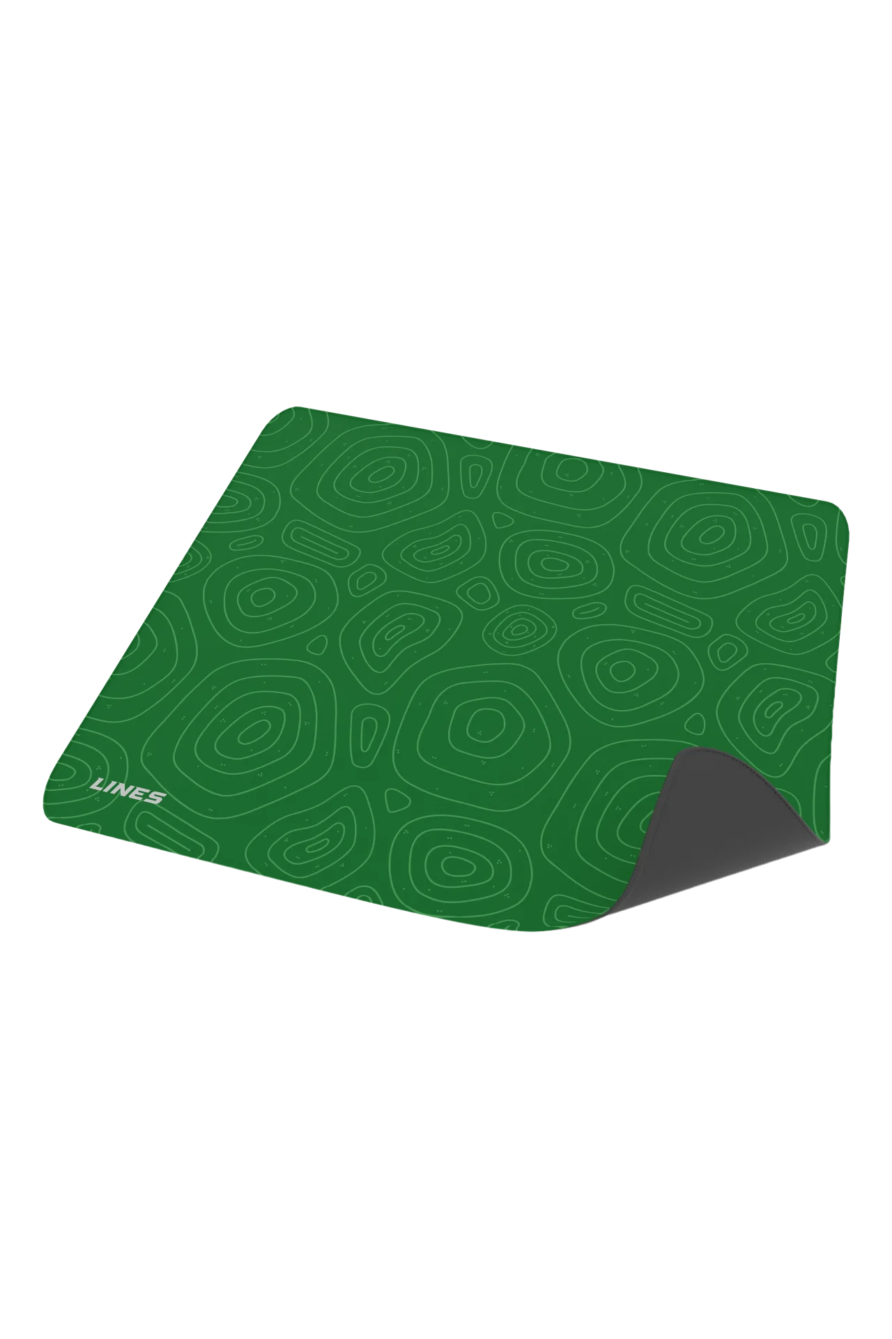 Hawk Green Lines 45x40 2mm Mouse Pad