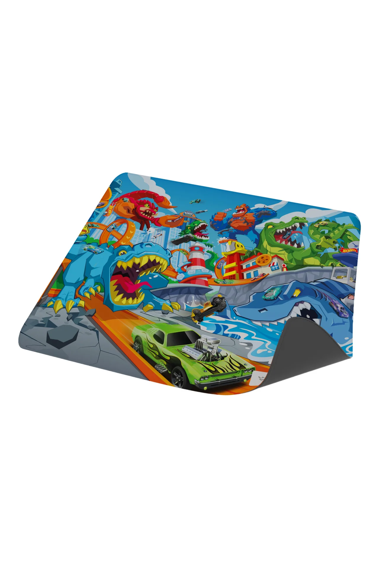 Hawk Hot Wheels Attack City 45x40 2mm Mouse Pad