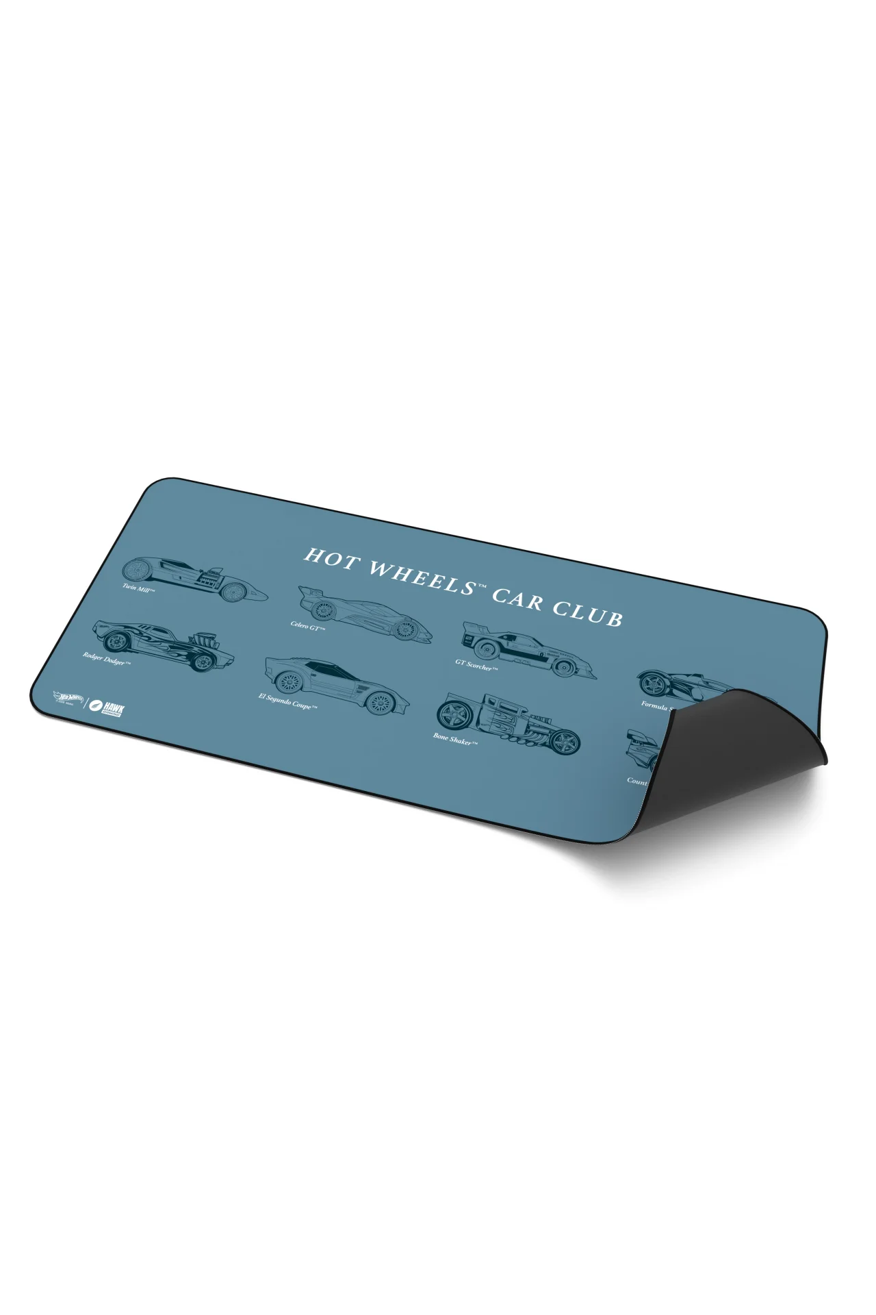 Hawk Hot Wheels Car Club 90x40 Mouse Pad