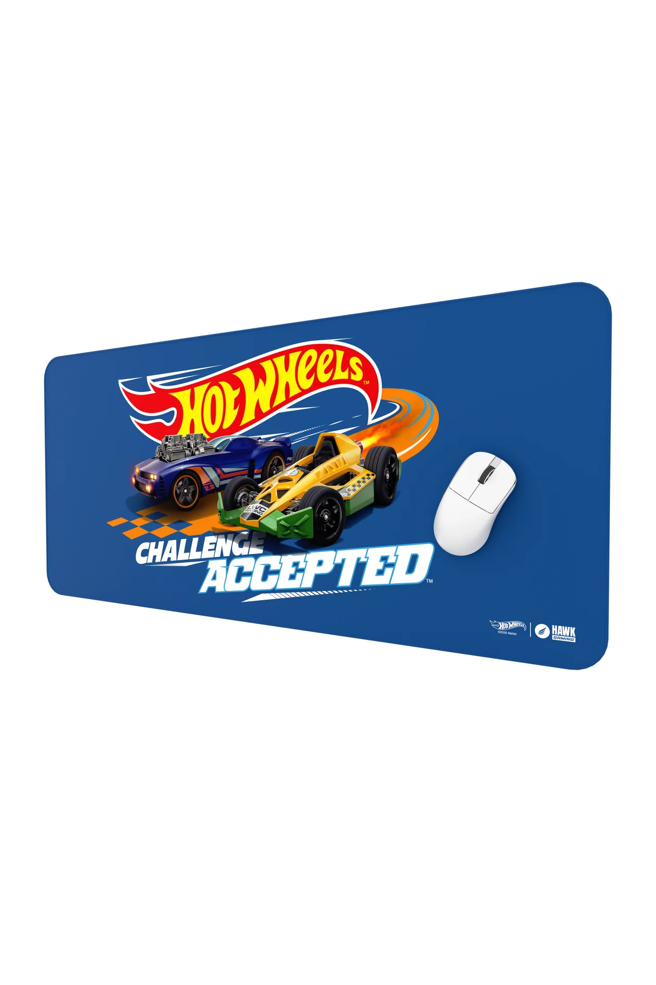 Hawk Hot Wheels Challange Accept 90x40 Mouse Pad
