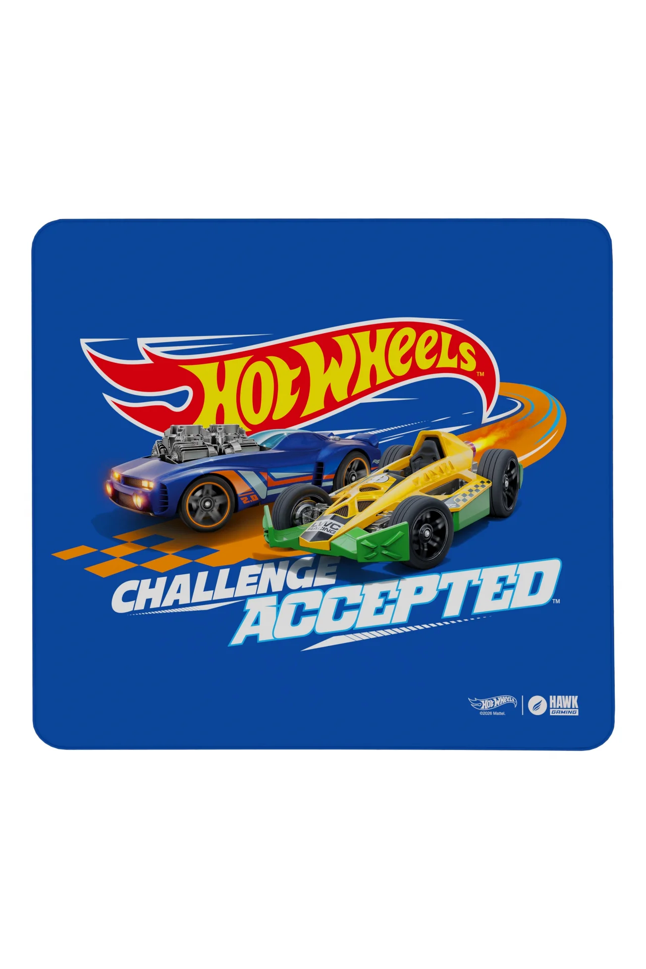 Hawk Hot Wheels Challange Accepted 45x40 2mm Mouse Pad