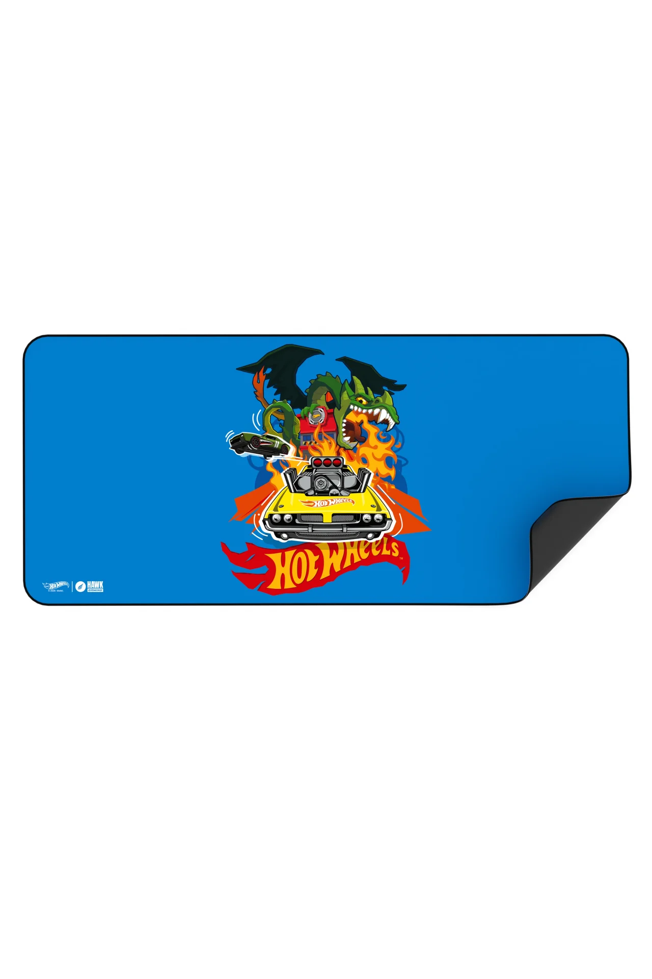 Hawk Hot Wheels Dragon 90x40 Mouse Pad