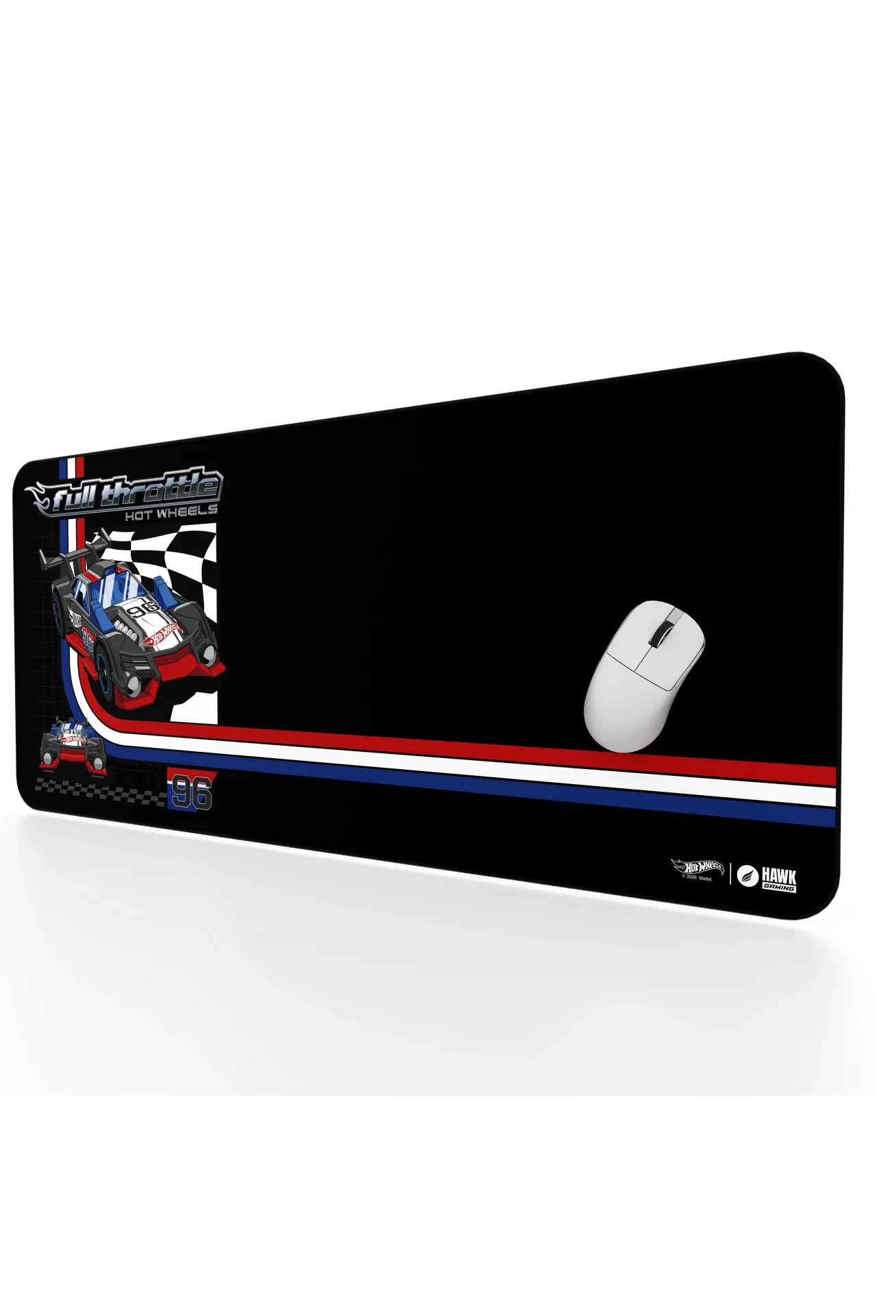 Hawk Hot Wheels Full Throttle 90x40 Mouse Pad