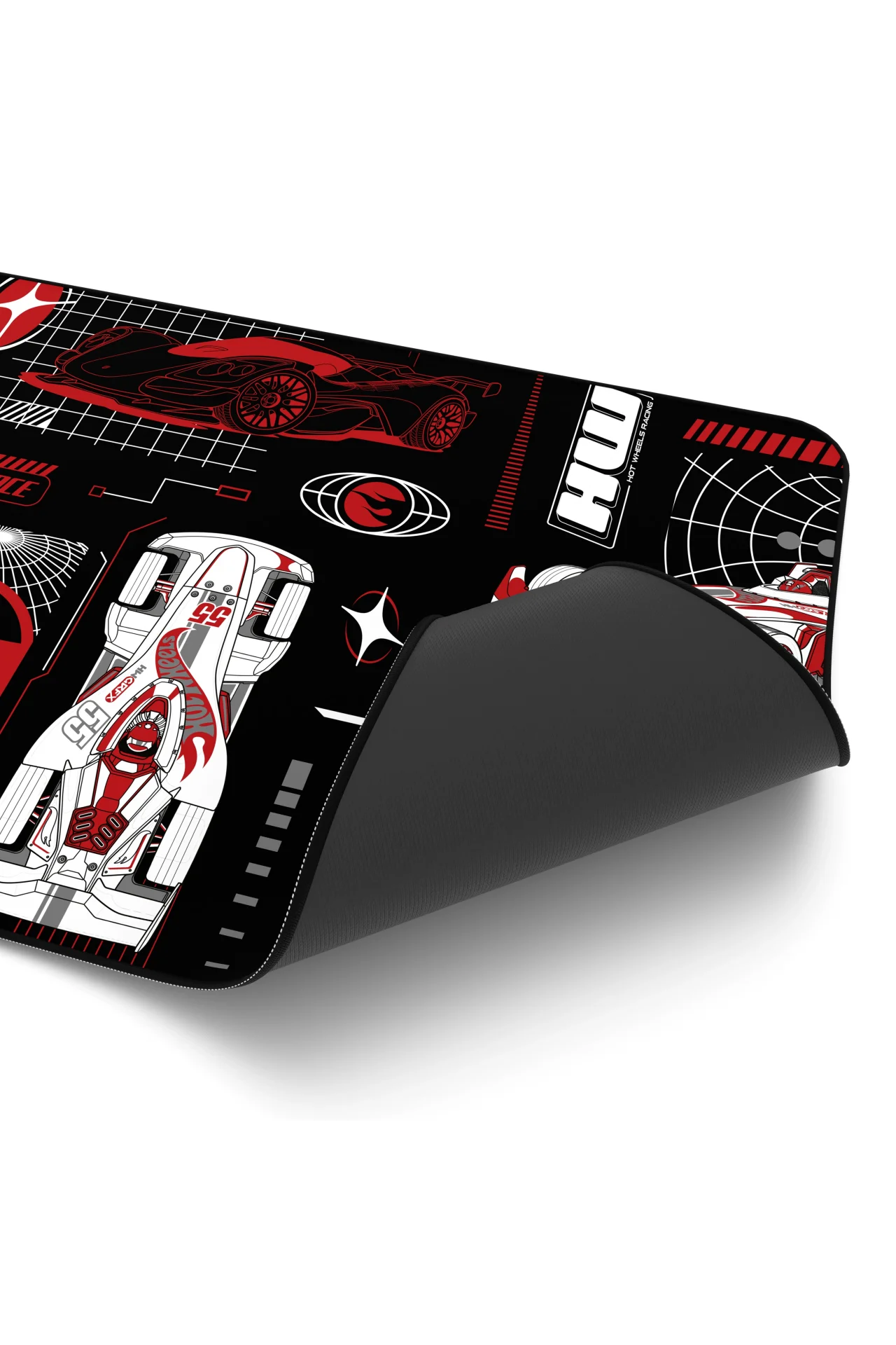 Hawk Hot Wheels High Performance 90x40 Mouse Pad