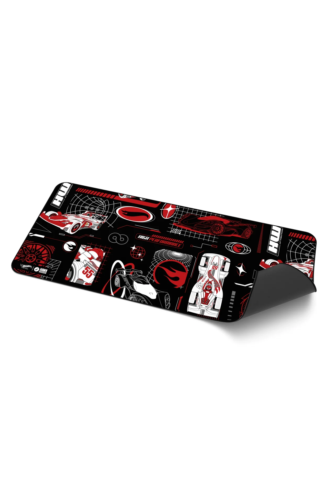Hawk Hot Wheels High Performance 90x40 Mouse Pad