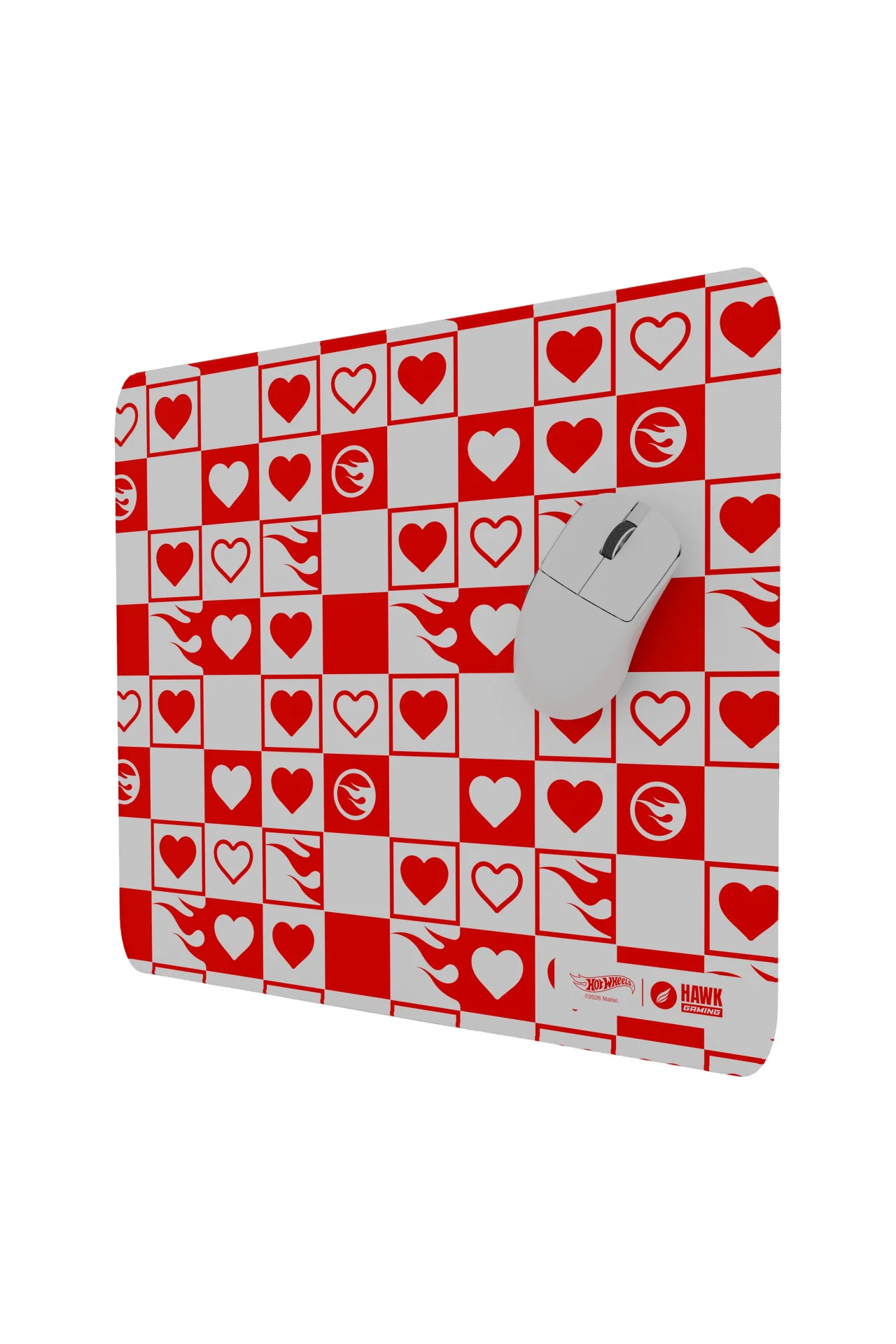 Hawk Hot Wheels Love 45x40 2mm Mouse Pad