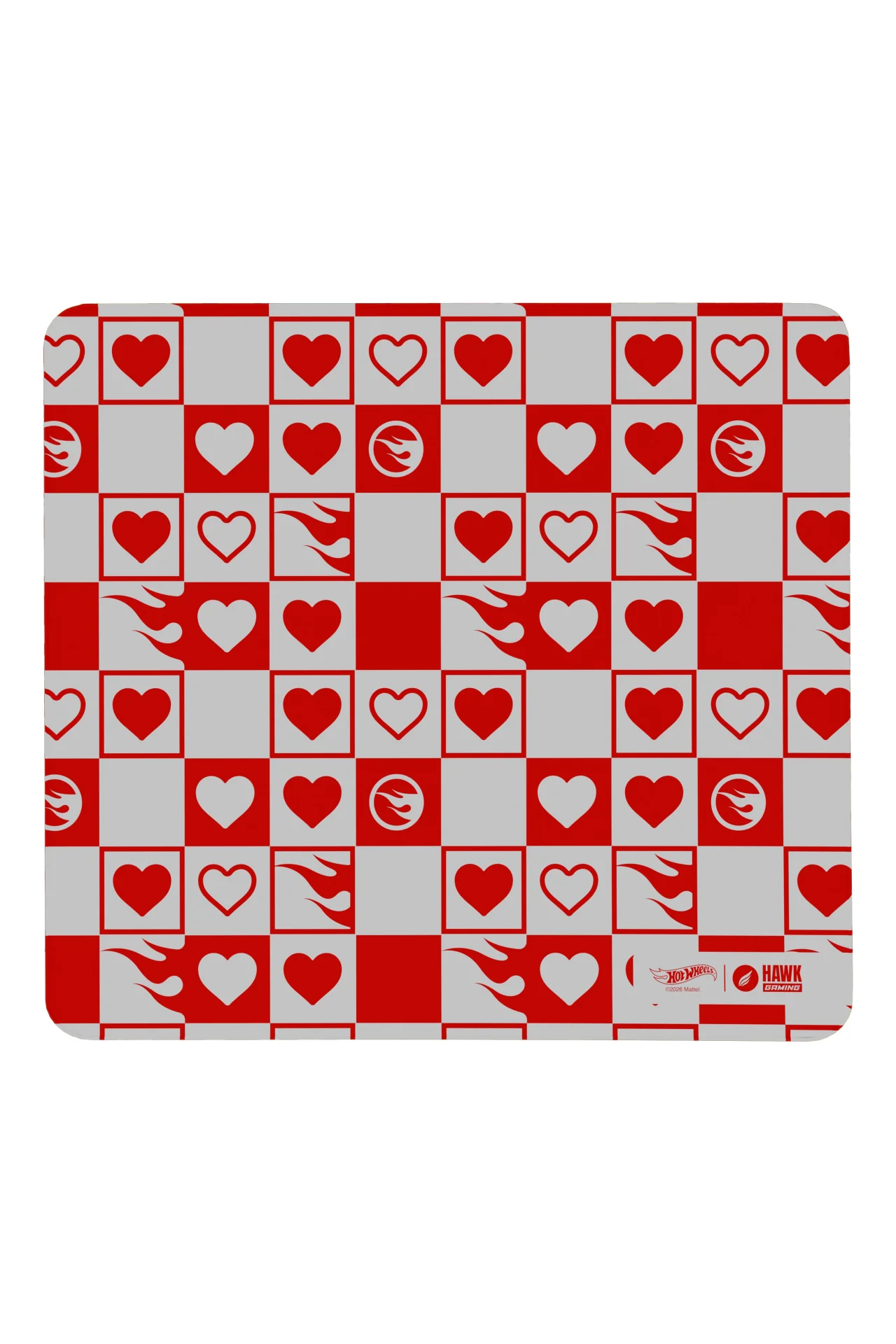 Hawk Hot Wheels Love 45x40 2mm Mouse Pad