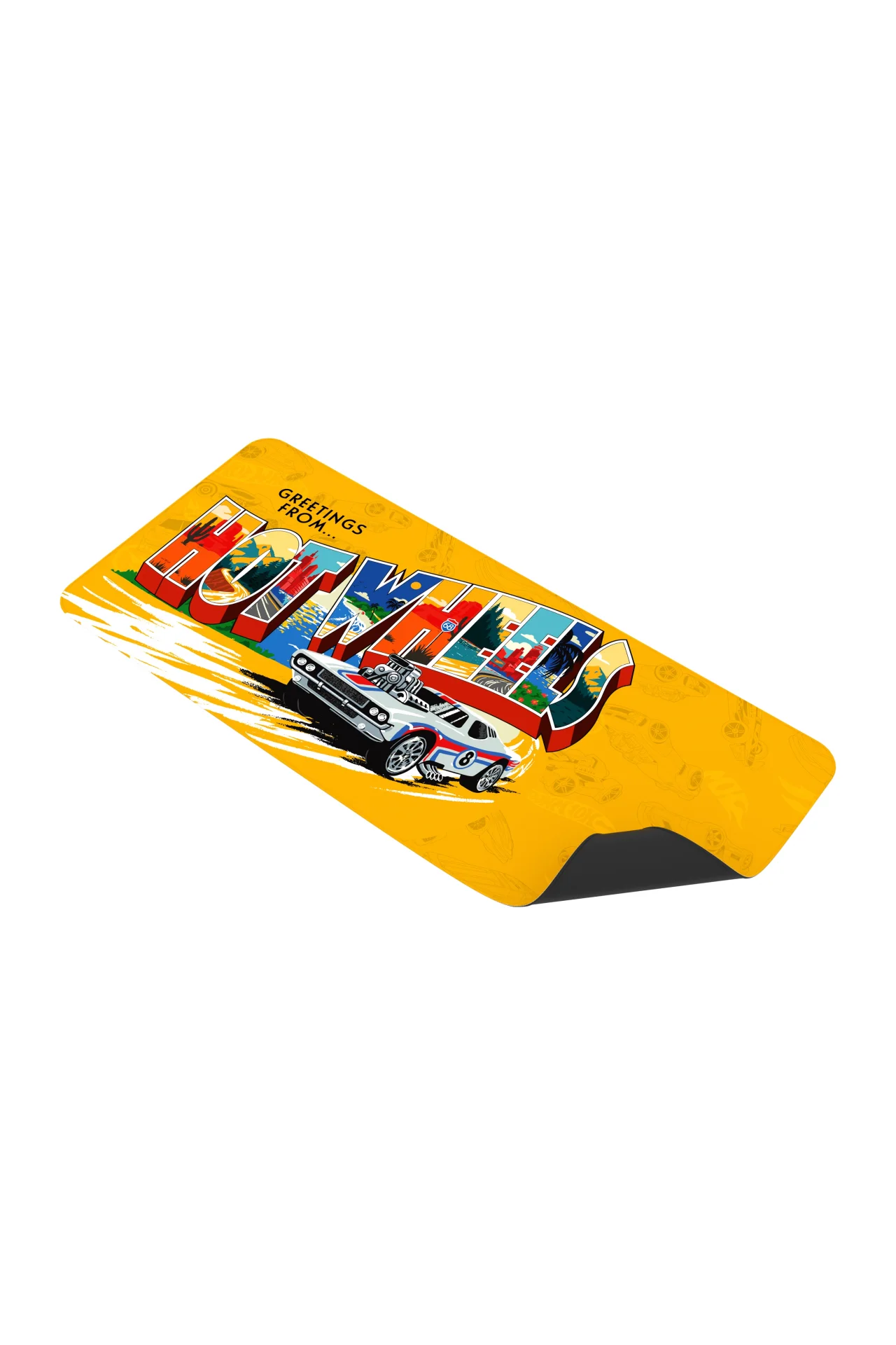 Hawk Hot Wheels Retro 90x40 Mouse Pad