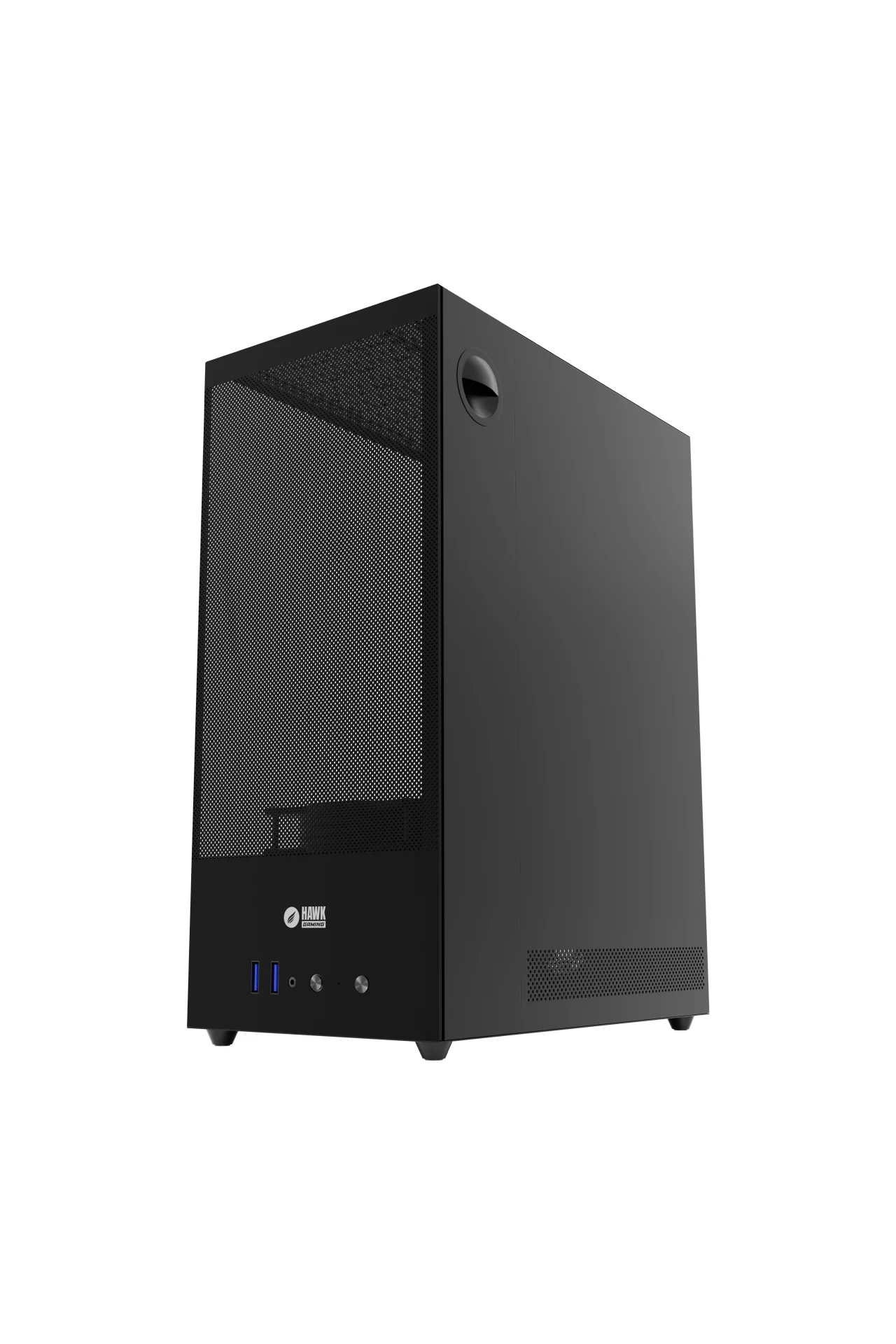 HC310 600W RGB Mesh Micro ATX Mini Tower Siyah Gaming Oyuncu Kasa