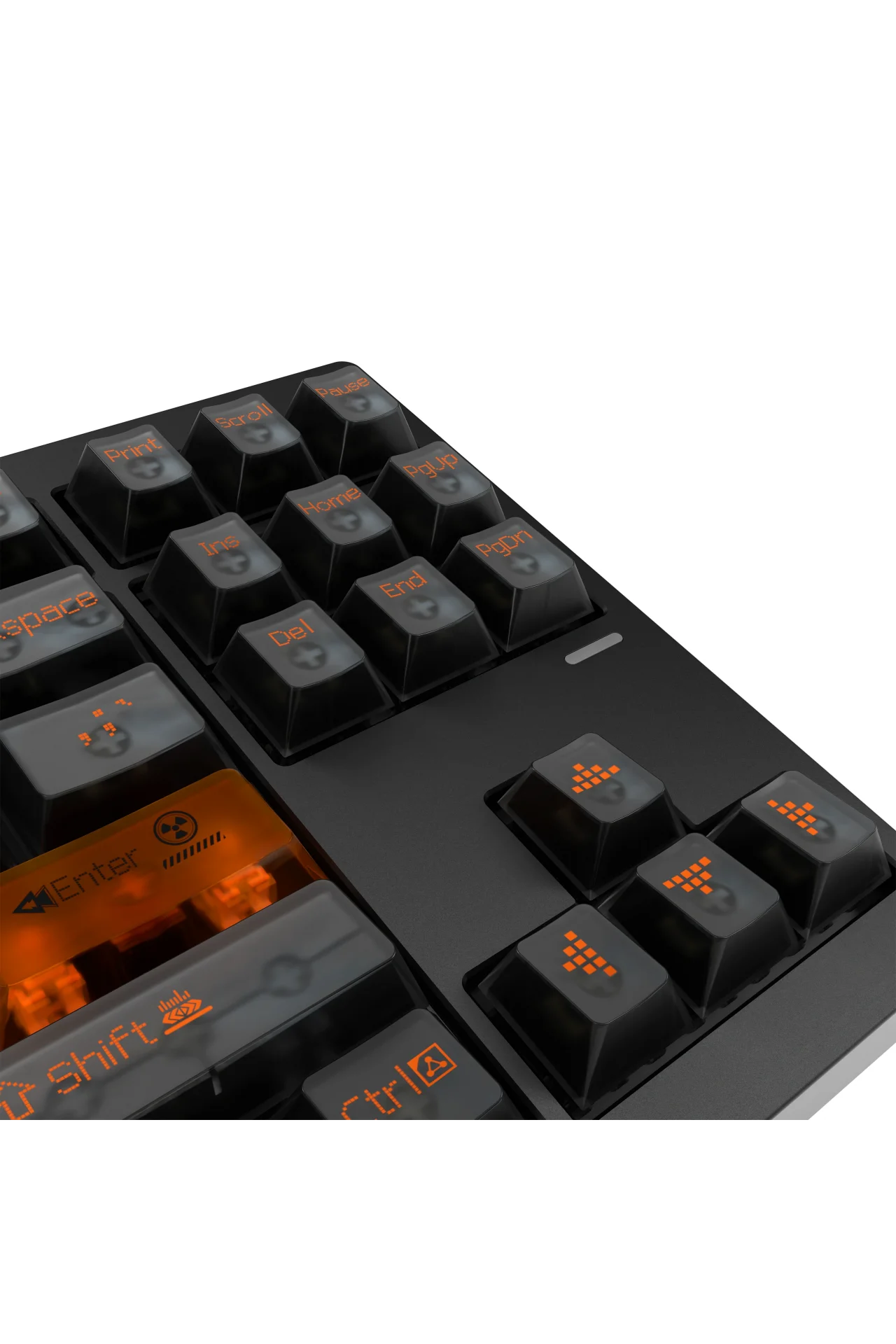 HK420 Mekanik Switch RGB Tri-Mode Kablosuz/Bluetooth TKL Gaming Klavye