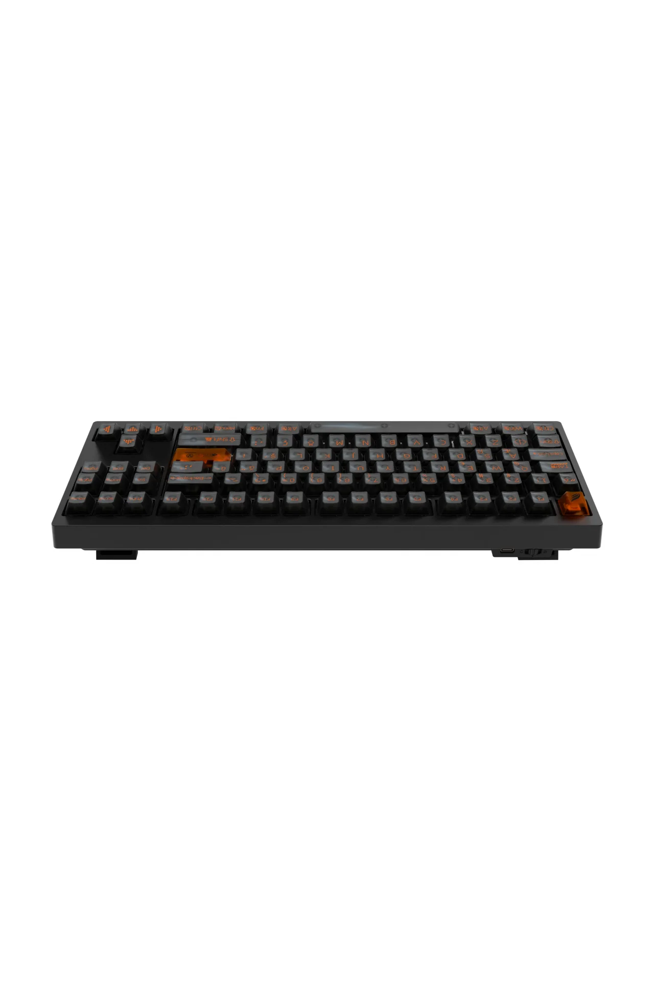 HK420 Mekanik Switch RGB Tri-Mode Kablosuz/Bluetooth TKL Gaming Klavye