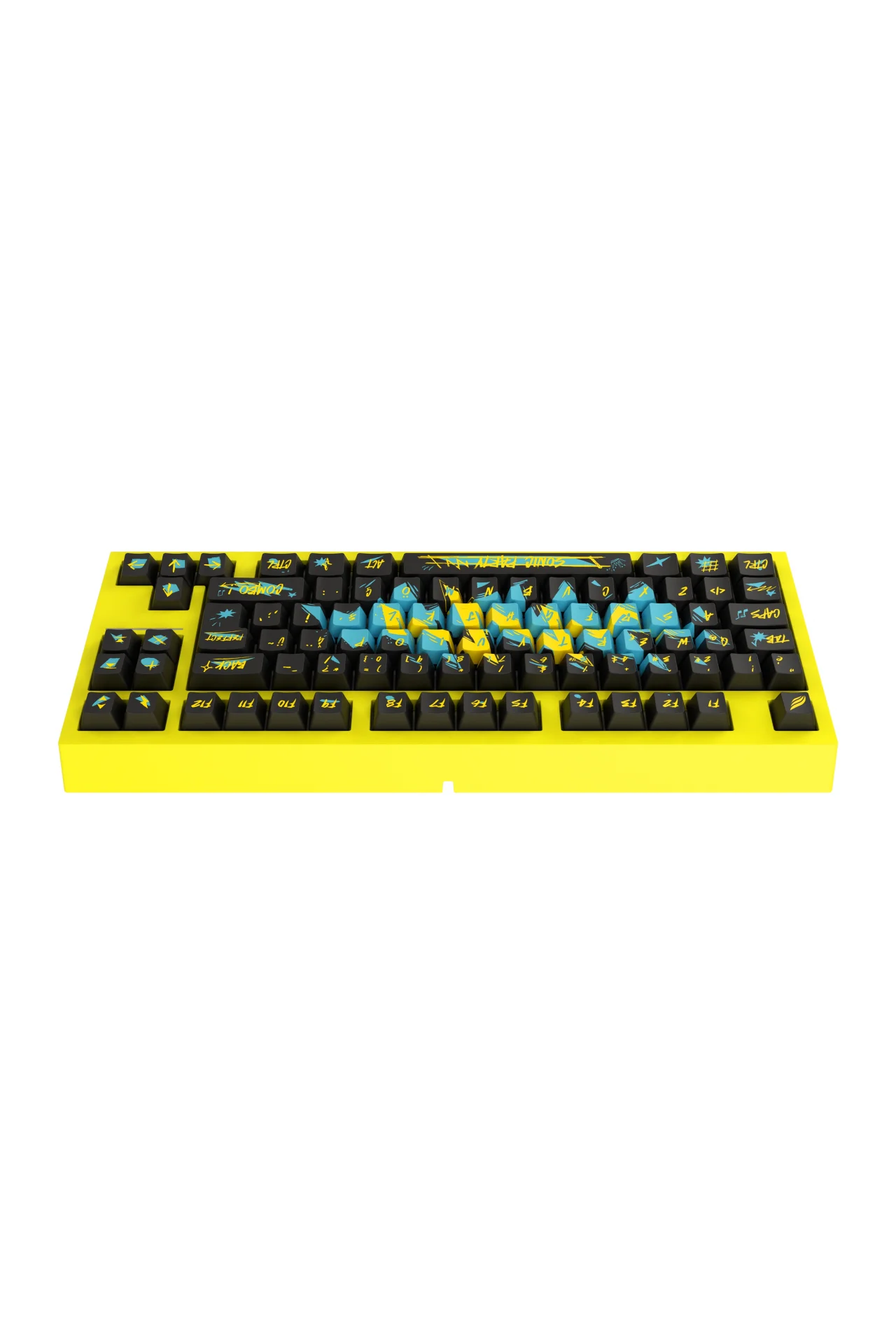 HK440 Hall Effect Manyetik Switch Klavye + HM240 8K Hz 26000 DPI Mouse Mousepad Hediyeli Sonic Party Set