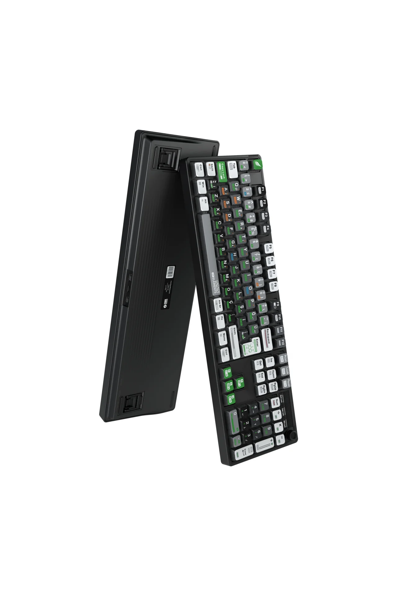 HK510 Mekanik Prelubed Switch RGB Tri-Mode Kablosuz/Bluetooth Full Türkçe Gaming Klavye