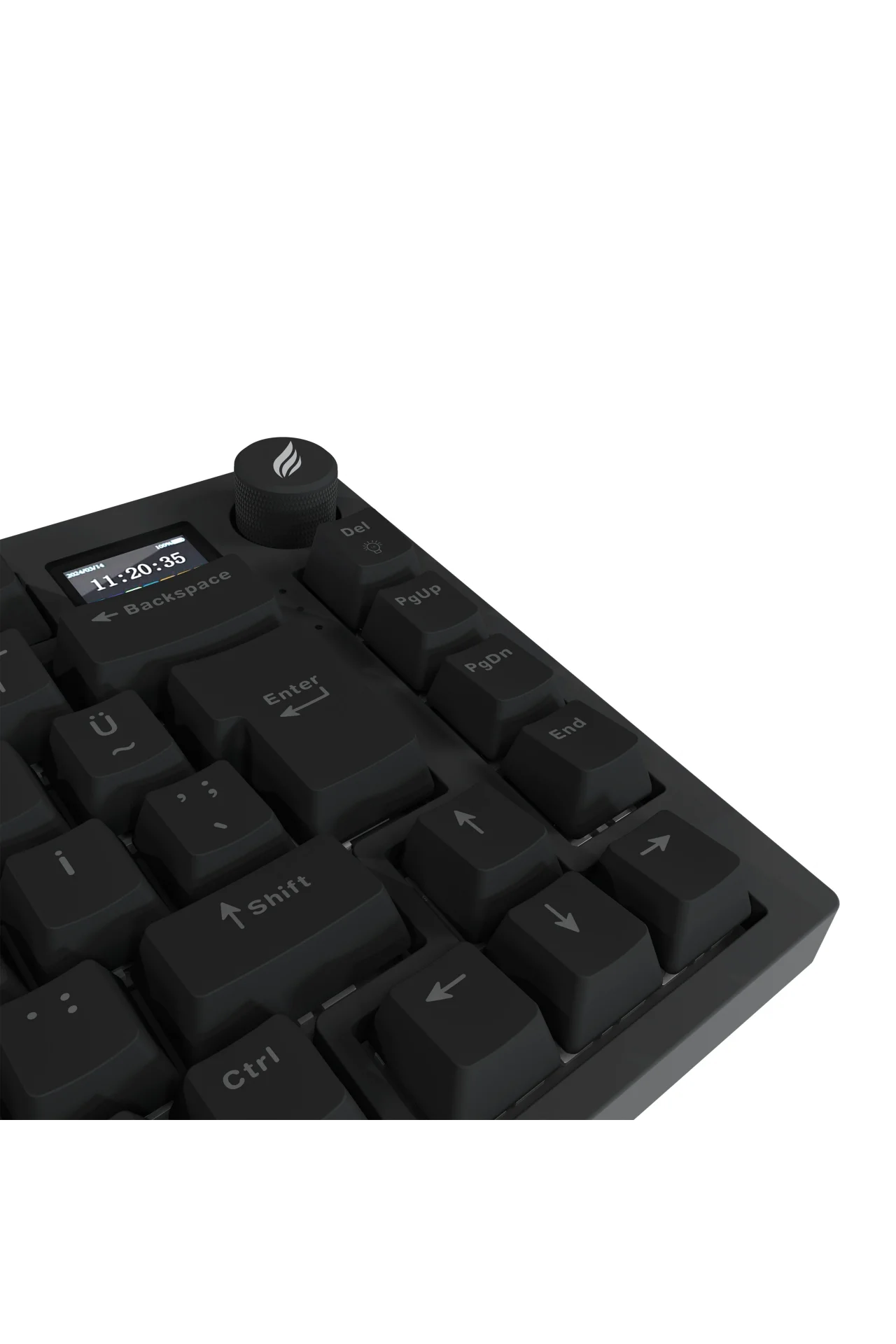 HK520 Mekanik Prelubed Switch RGB Tri-Mode Kablosuz/Bluetooth %75 Full Türkçe Gaming Klavye