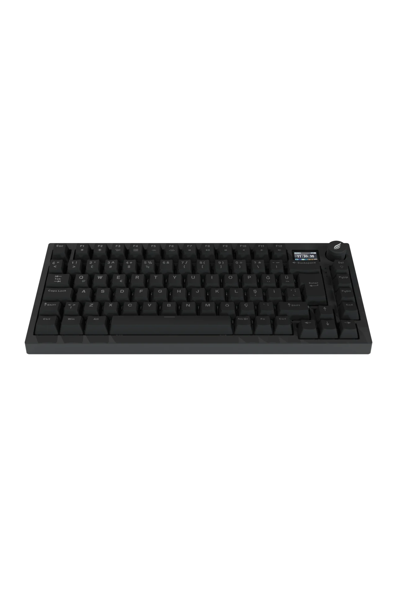 HK520 Mekanik Prelubed Switch RGB Tri-Mode Kablosuz/Bluetooth %75 Full Türkçe Gaming Klavye